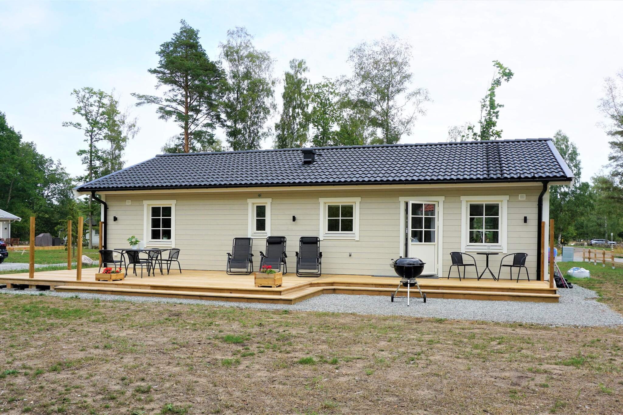 4 Sterne Ferienhaus in Löttorp-Im Freien