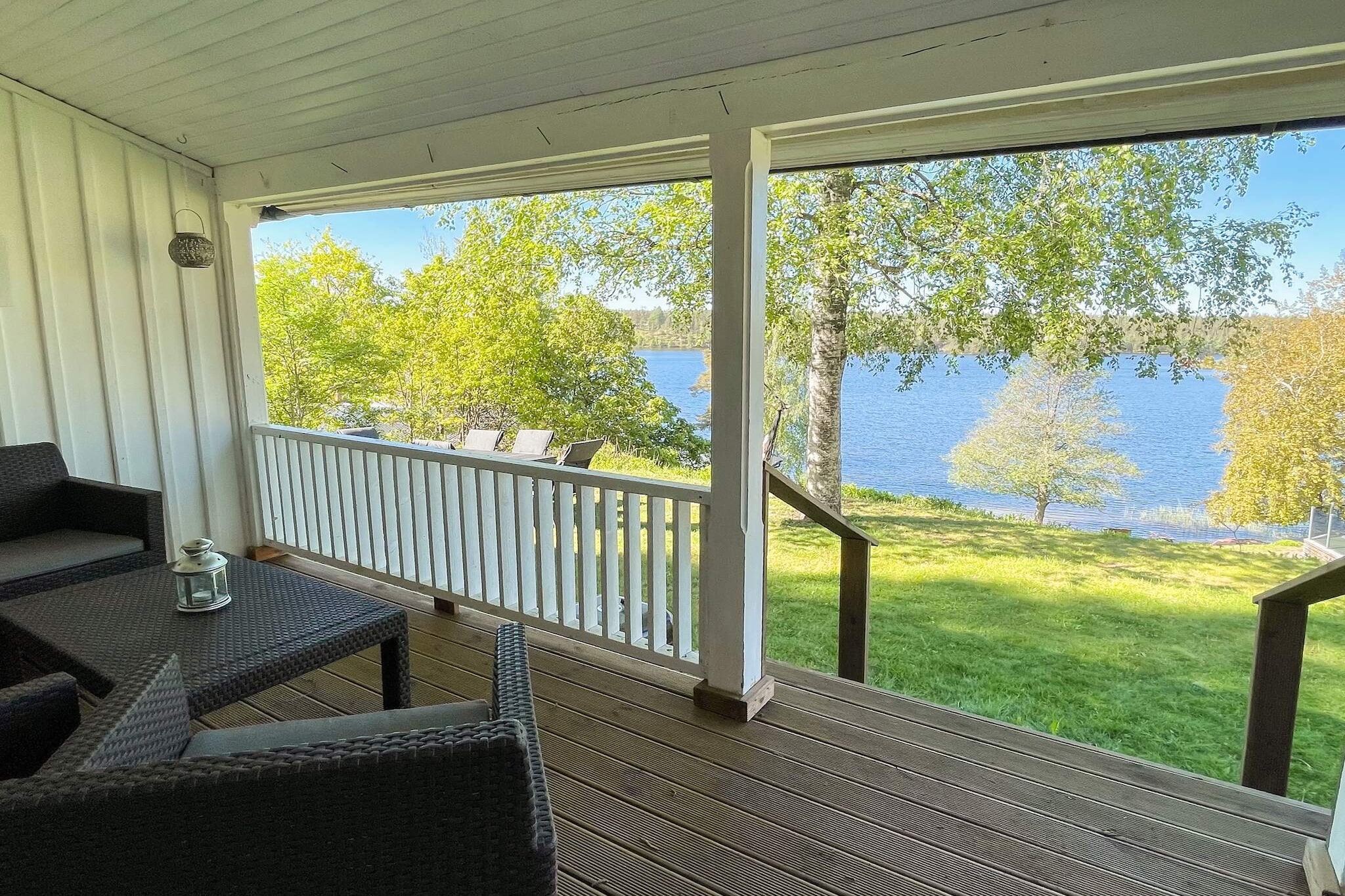 4 Sterne Ferienhaus in GAMLEBY - Im Freien