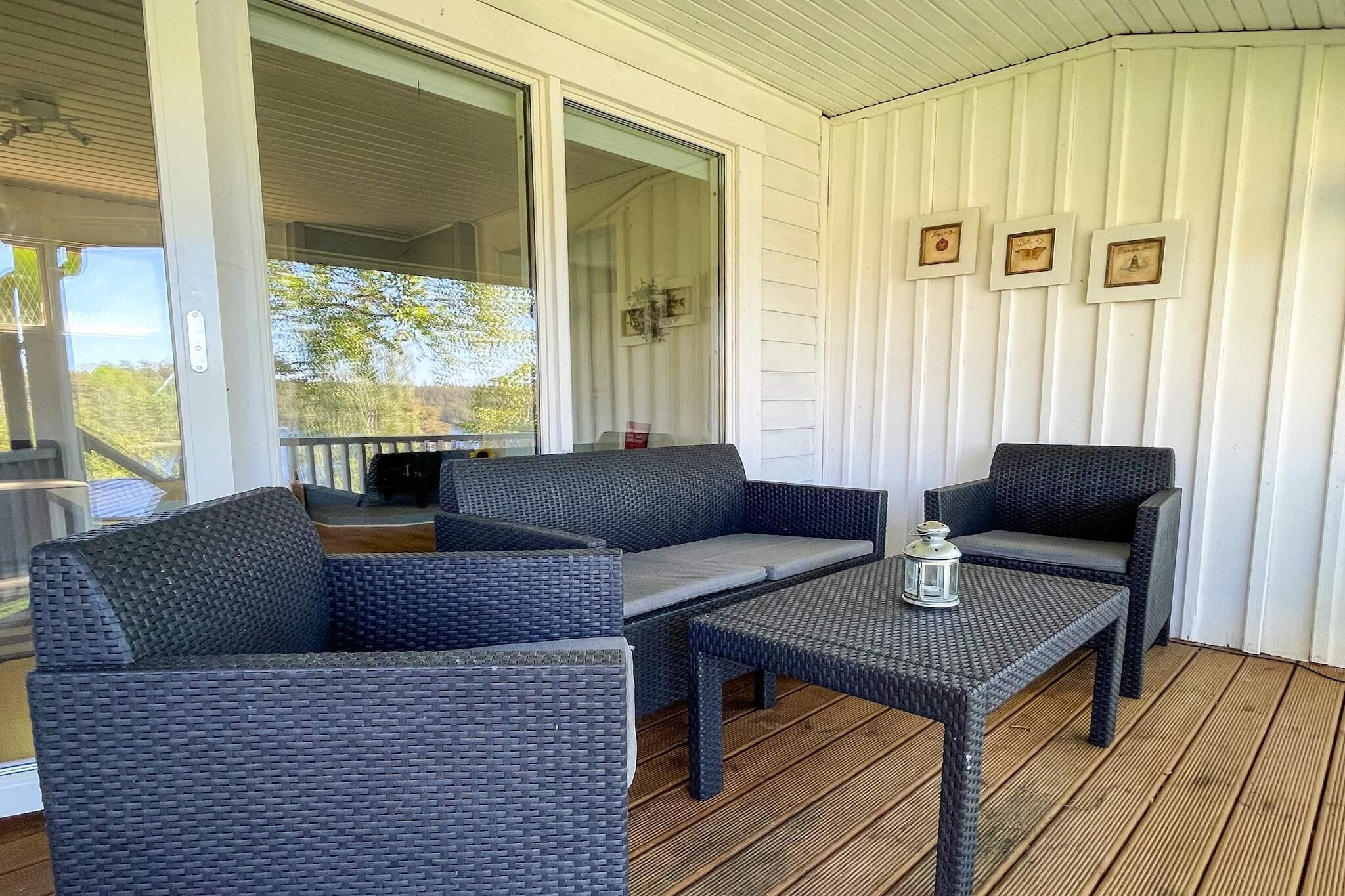 4 Sterne Ferienhaus in GAMLEBY - Im Freien