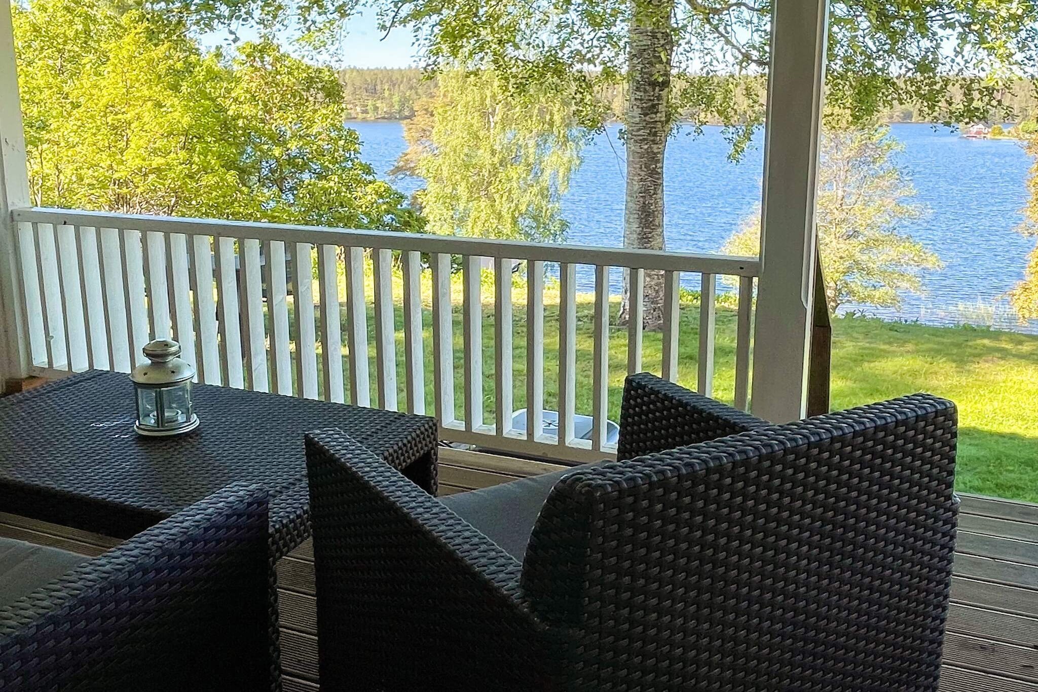 4 Sterne Ferienhaus in GAMLEBY - Im Freien
