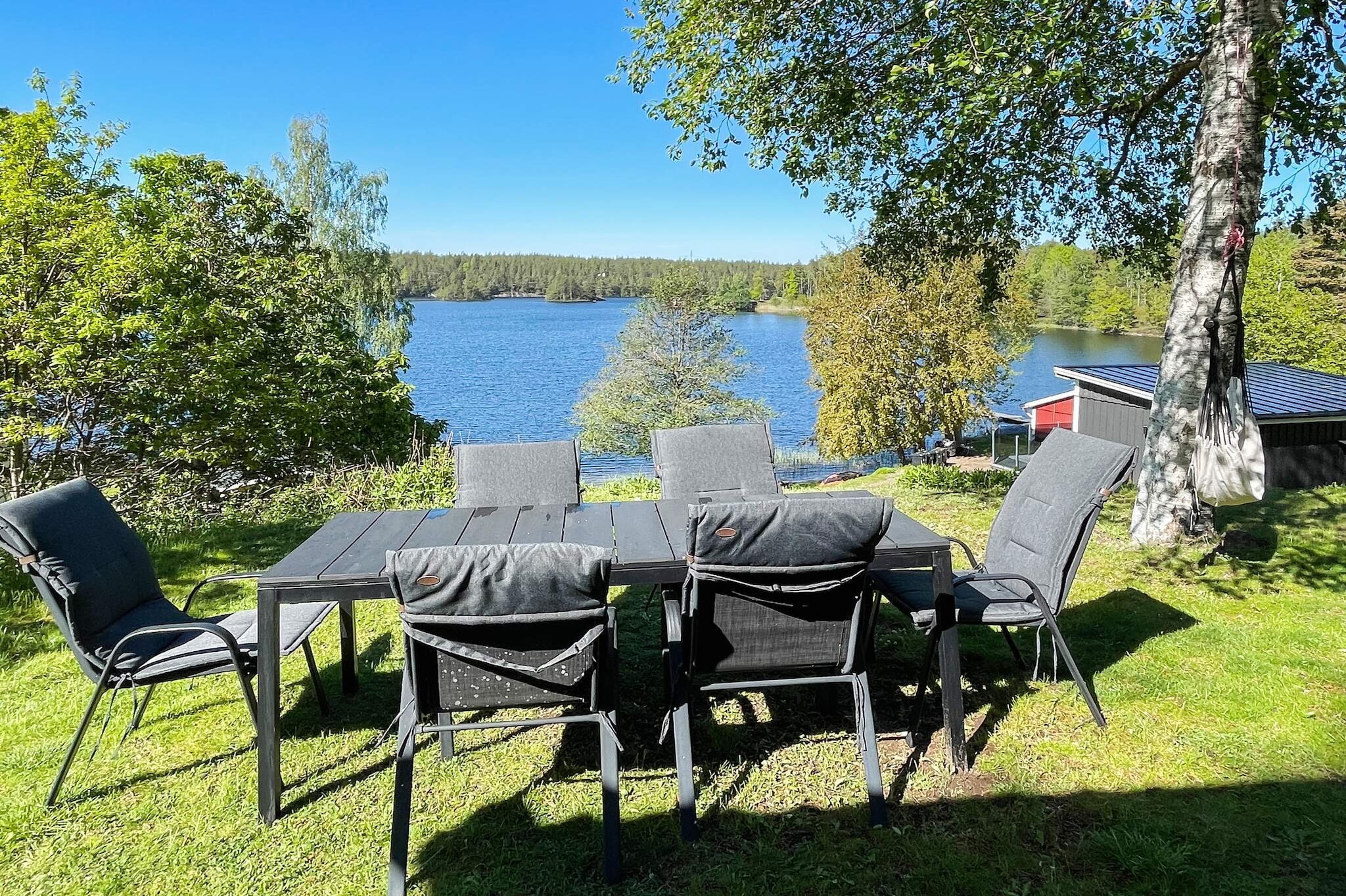 4 Sterne Ferienhaus in GAMLEBY - Im Freien