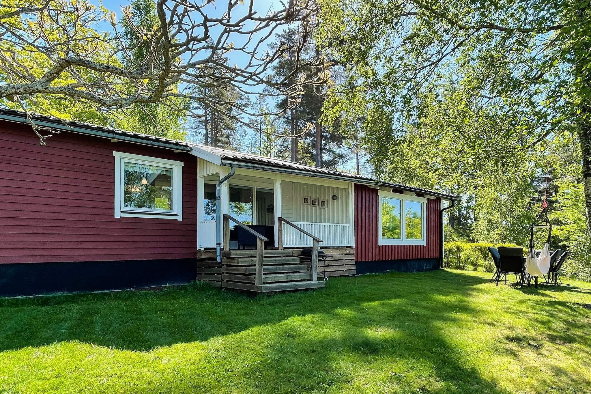 4 Sterne Ferienhaus in GAMLEBY - Im Freien