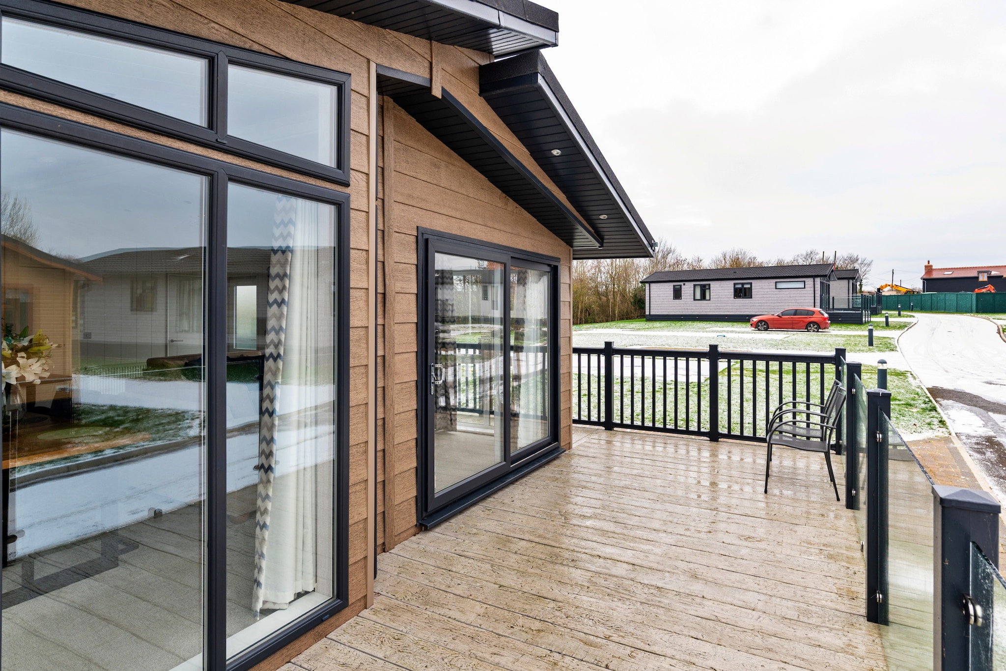 Churchill Luxury Lodge - Terrasbalkon