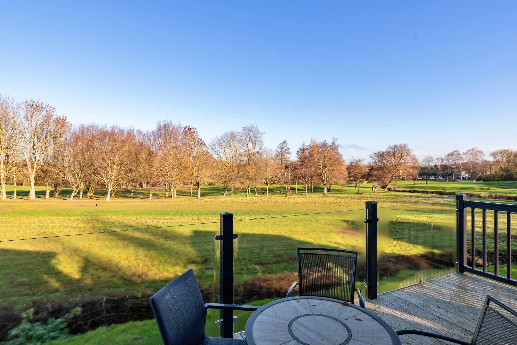Pembroke Luxury Lodge - Terrasbalkon