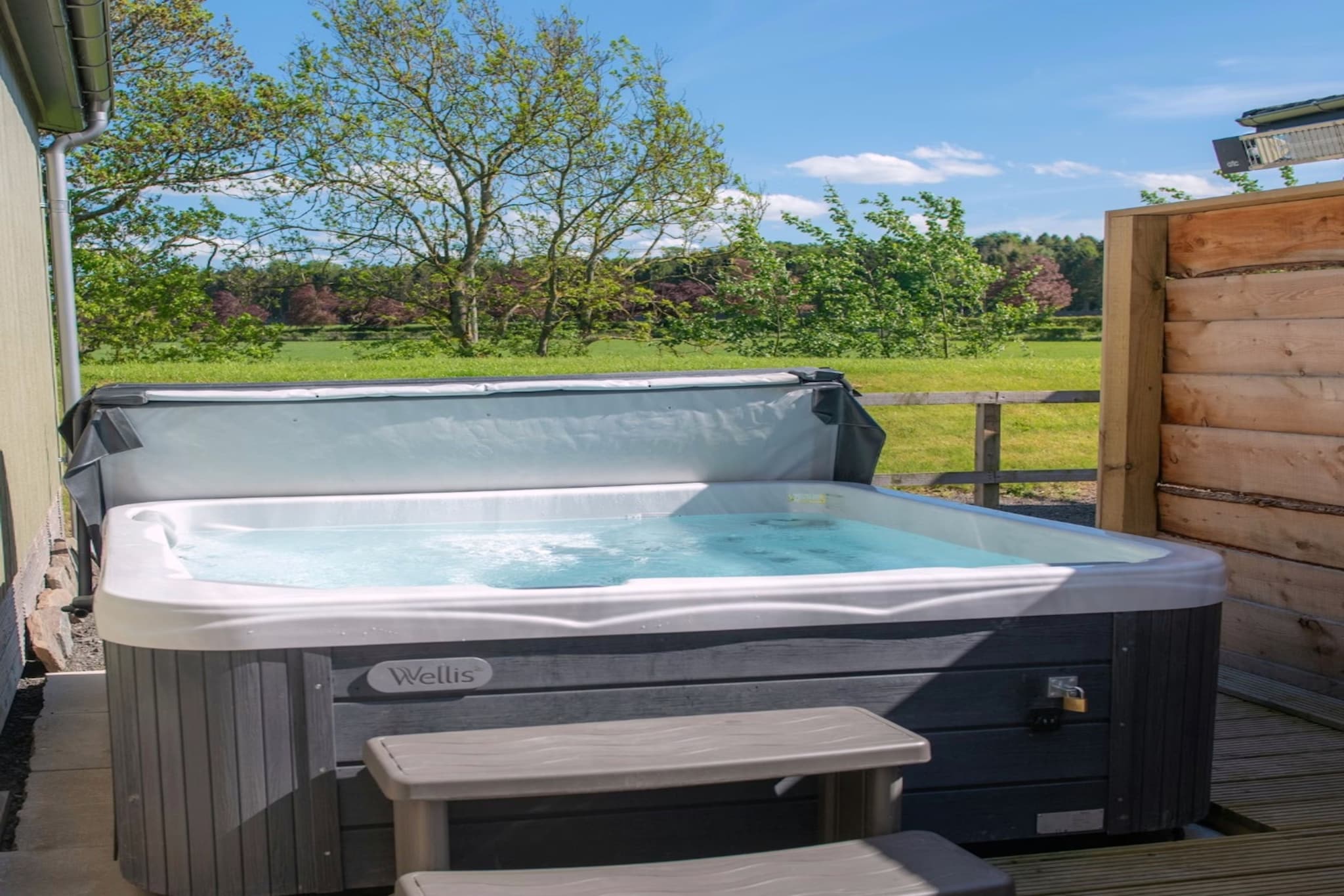 Silverwood Hideaway Lodge - Terras