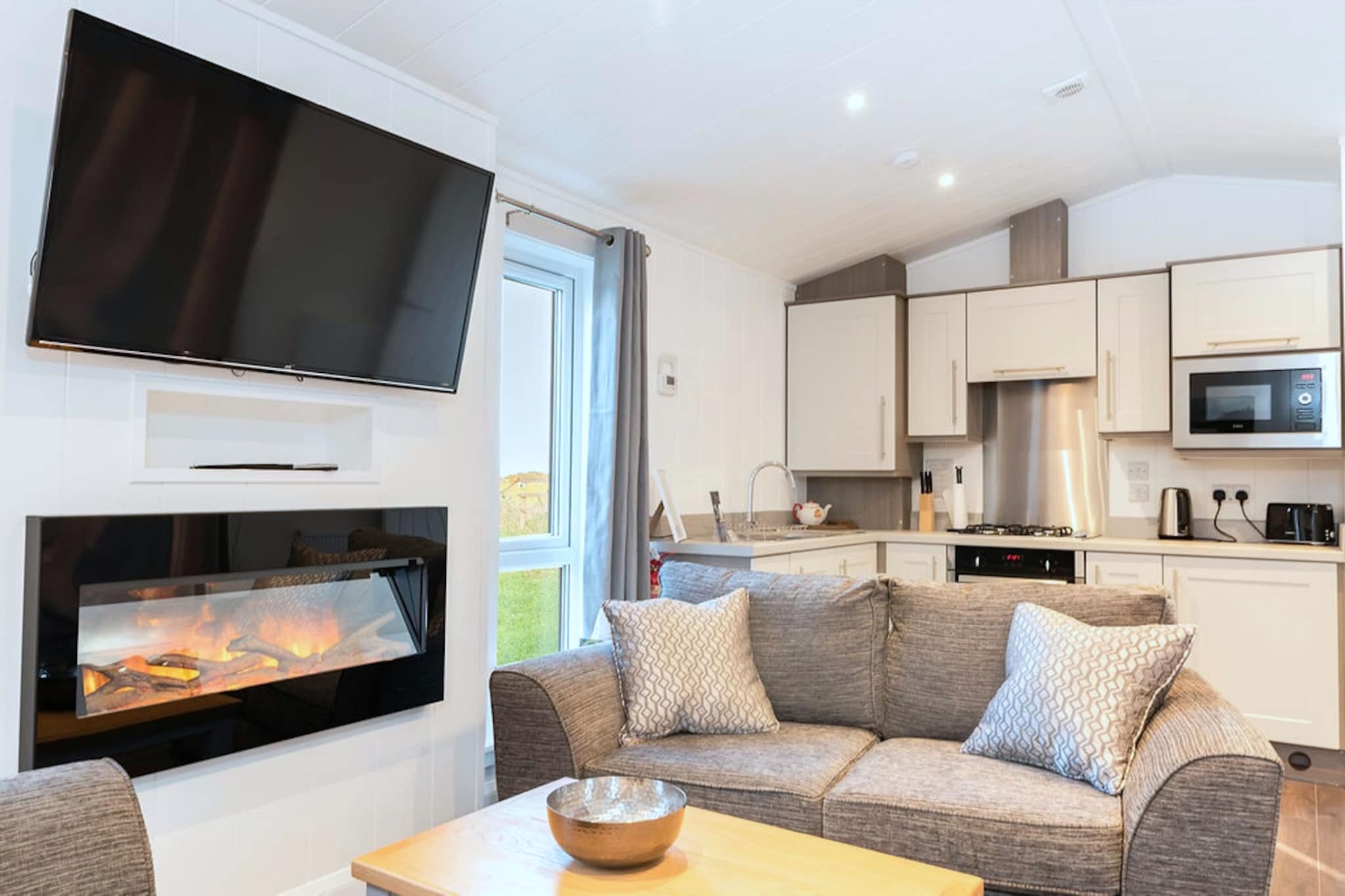 Silverwood Hideaway Lodge - Woonkamer