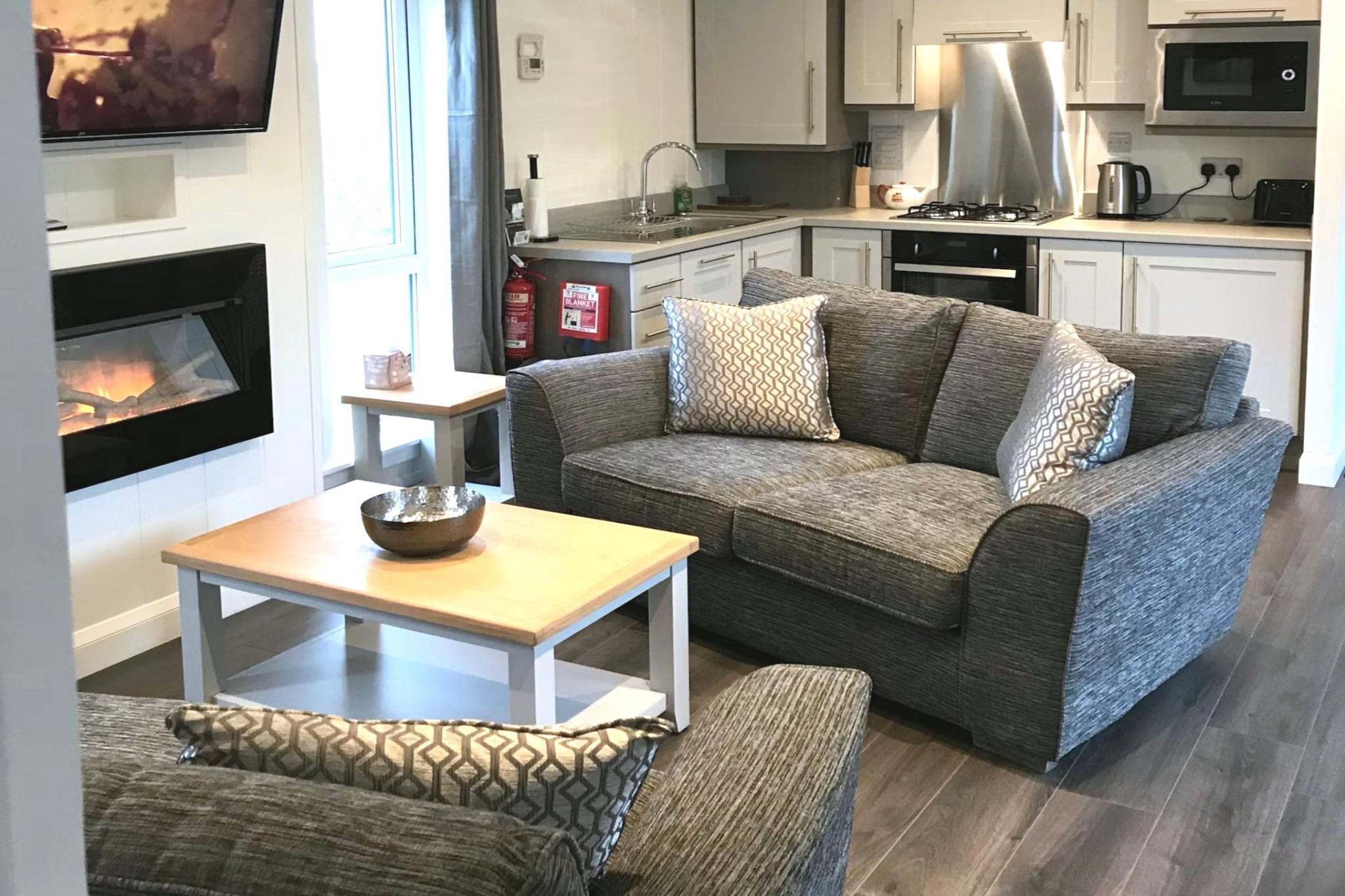 Silverwood Hideaway Lodge - Woonkamer