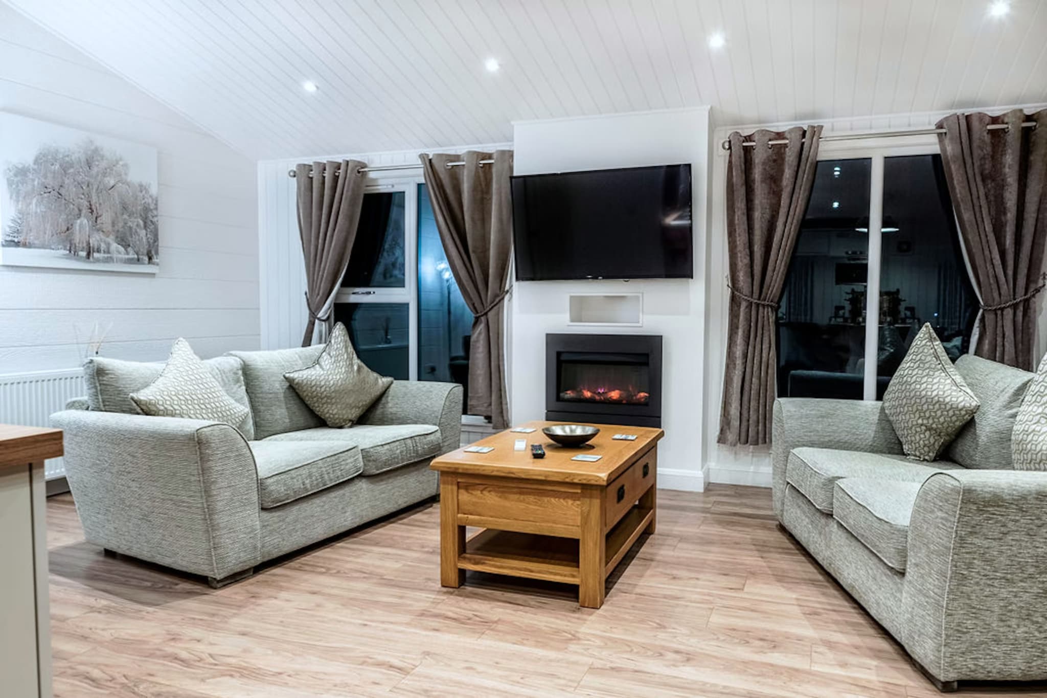 Silverwood Spa Lodge - Woonkamer