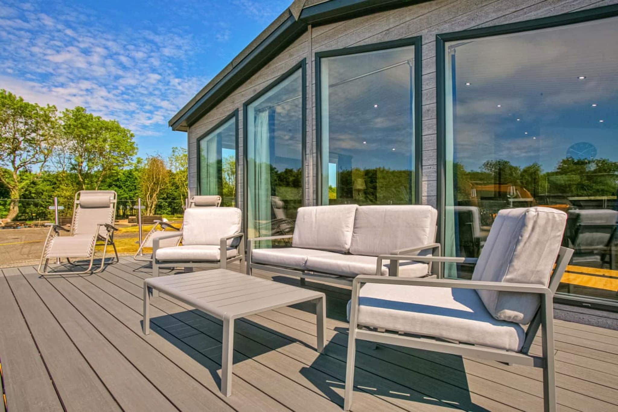 Silverwood Junior Chalet - Terrasbalkon