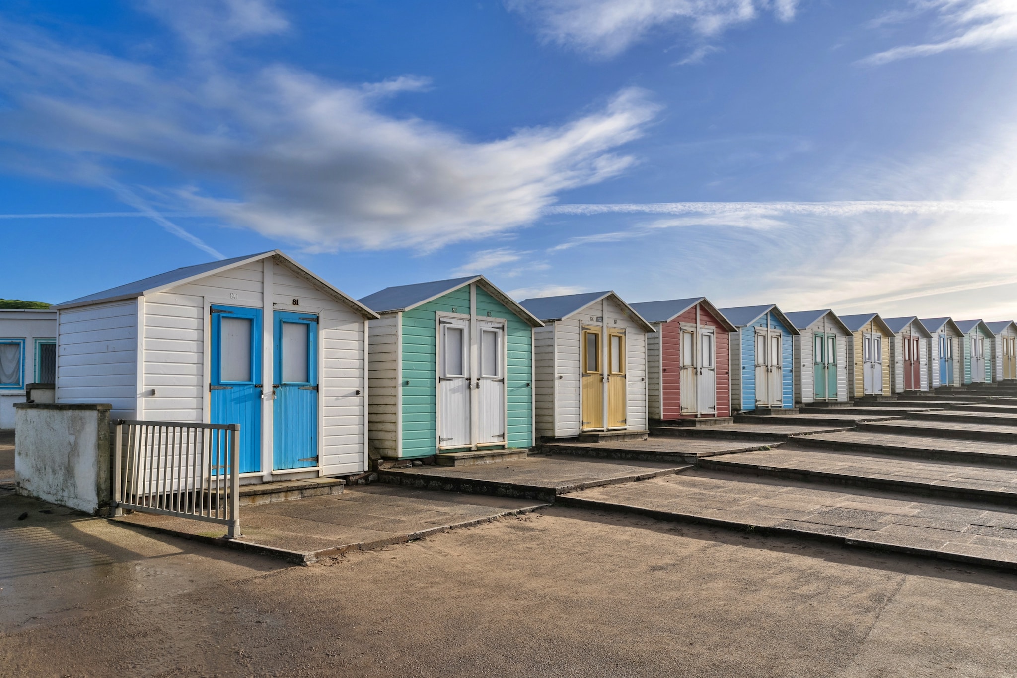 Bude, Upper Deck - Gebieden zomer 5km