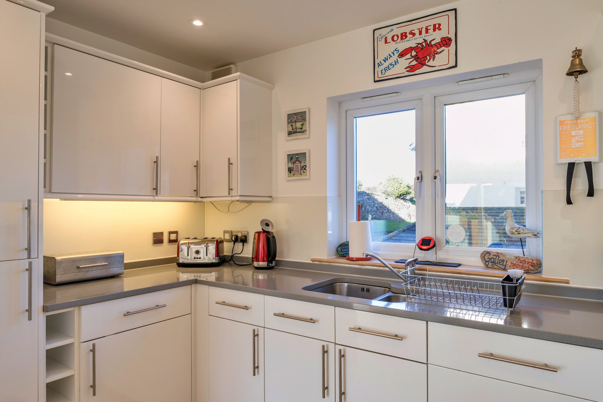 Bude, Upper Deck - Keuken