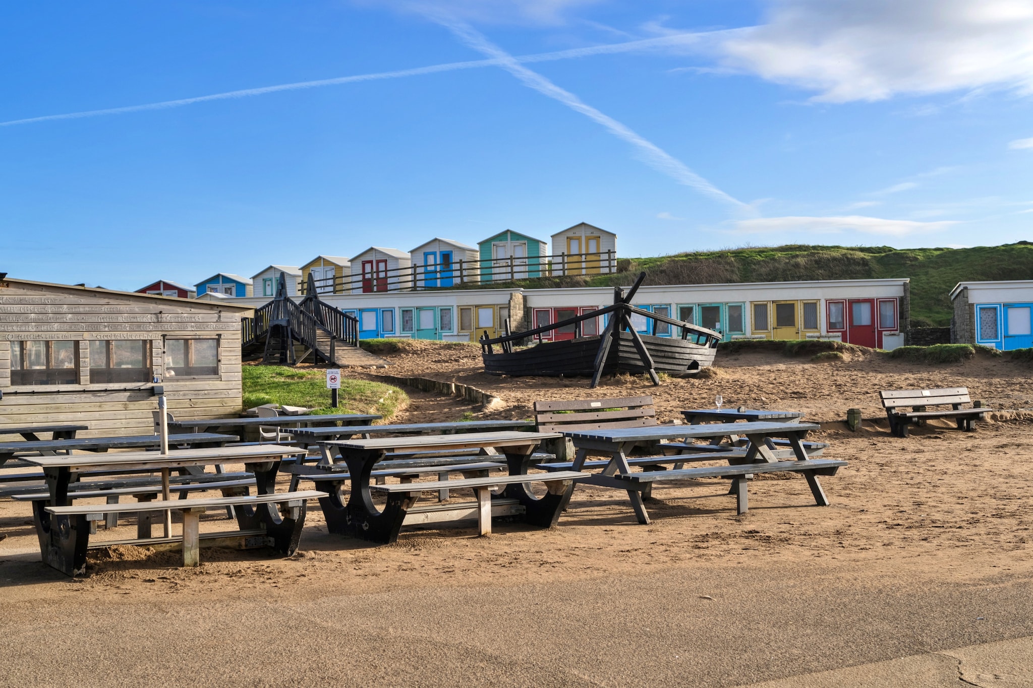 Bude, Upper Deck - Gebieden zomer 5km