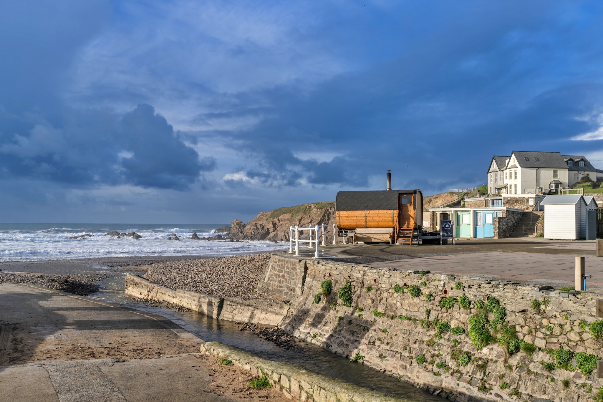 Bude, Upper Deck - Gebieden zomer 5km