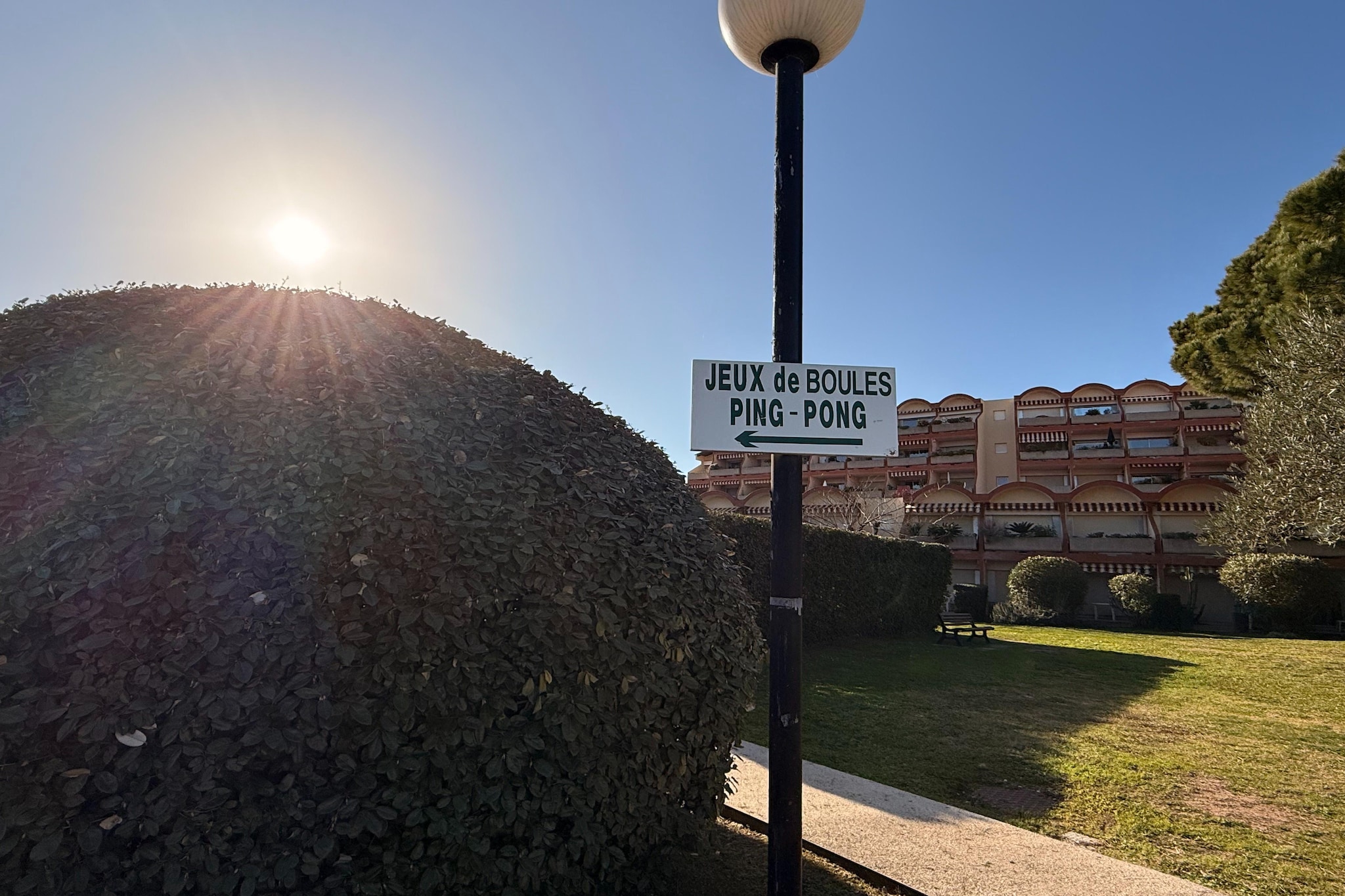 Vélusine-Parkfaciliteiten