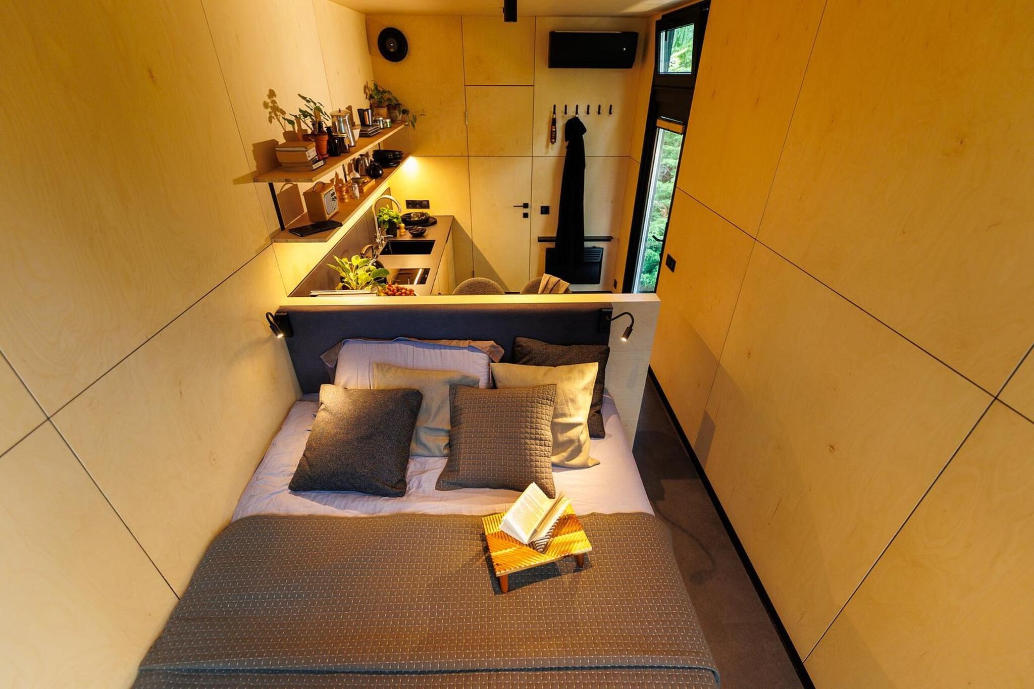 River Mirror Lodge with hot tub and panoramic view | 2 people - Chambre
