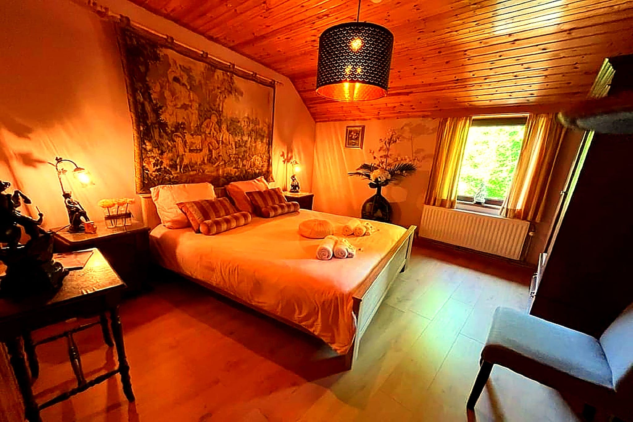 Hondvriendelijke woning met jacuzzi-Slaapkamer