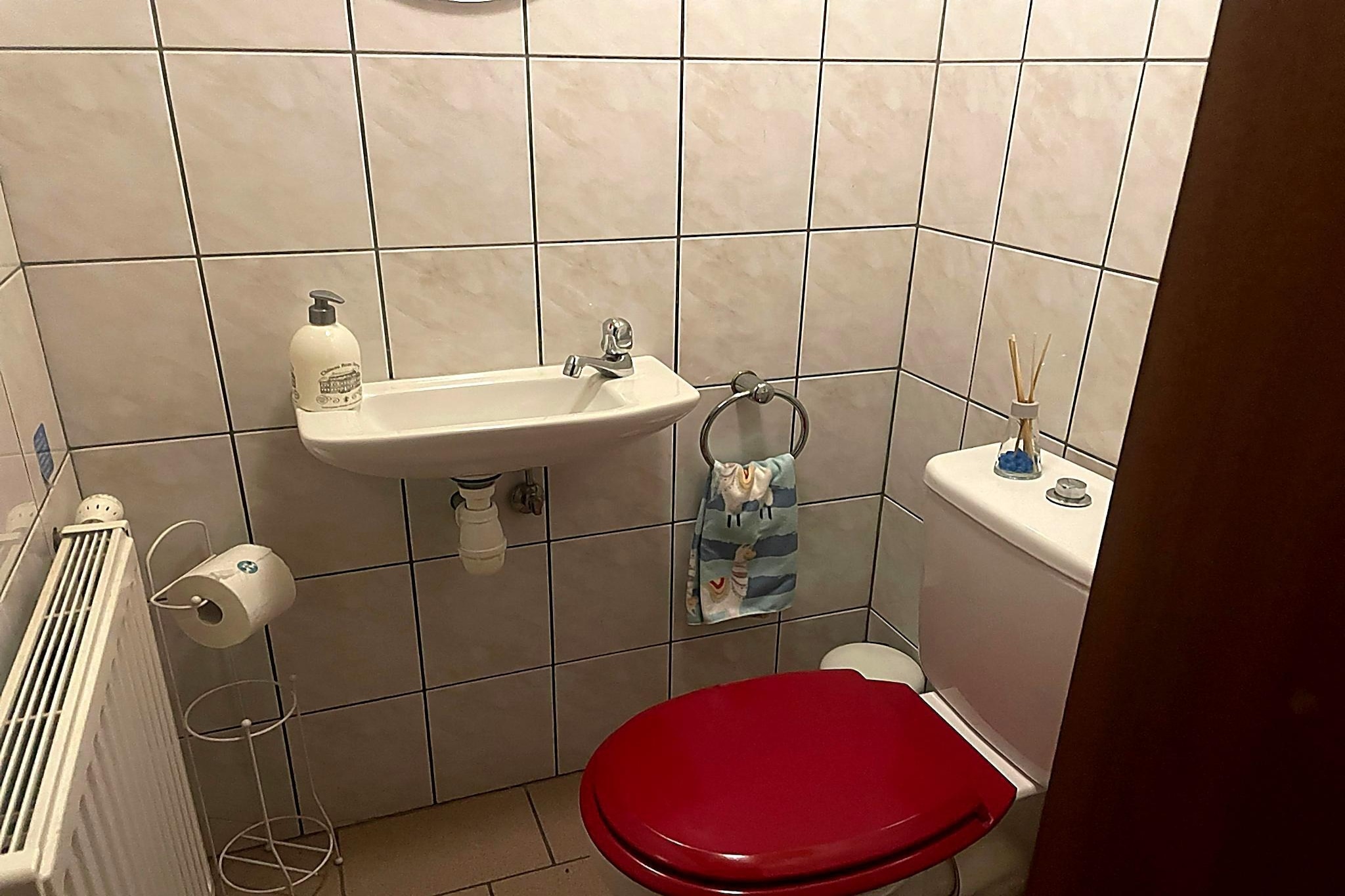 Hondvriendelijke woning met sauna en jacuzzi-Badkamer