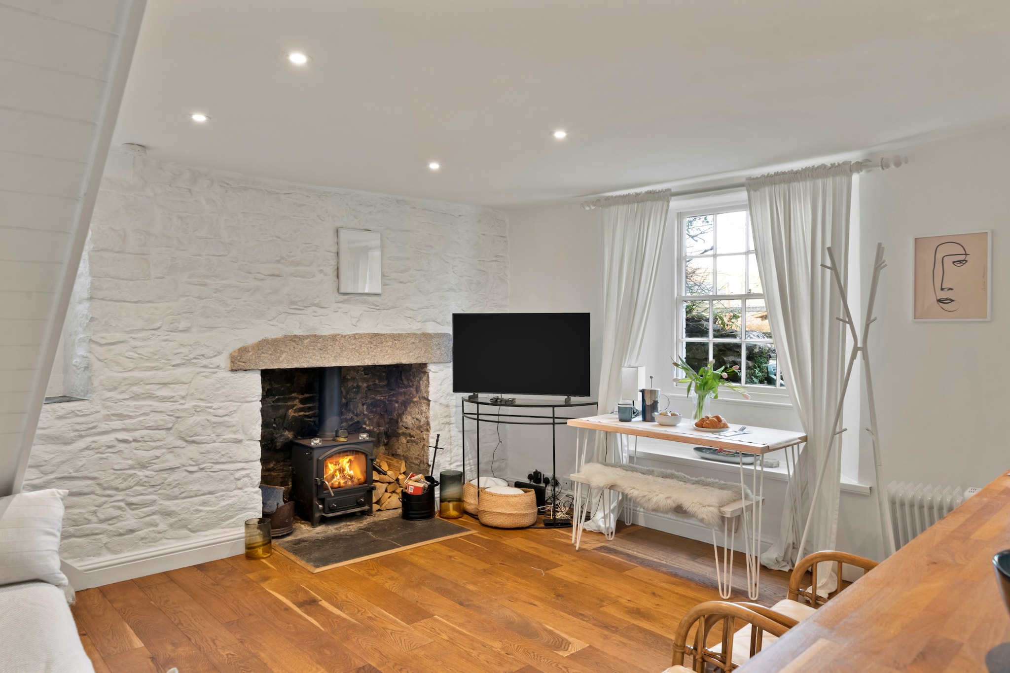 Horseshoe Cottage - Woonkamer