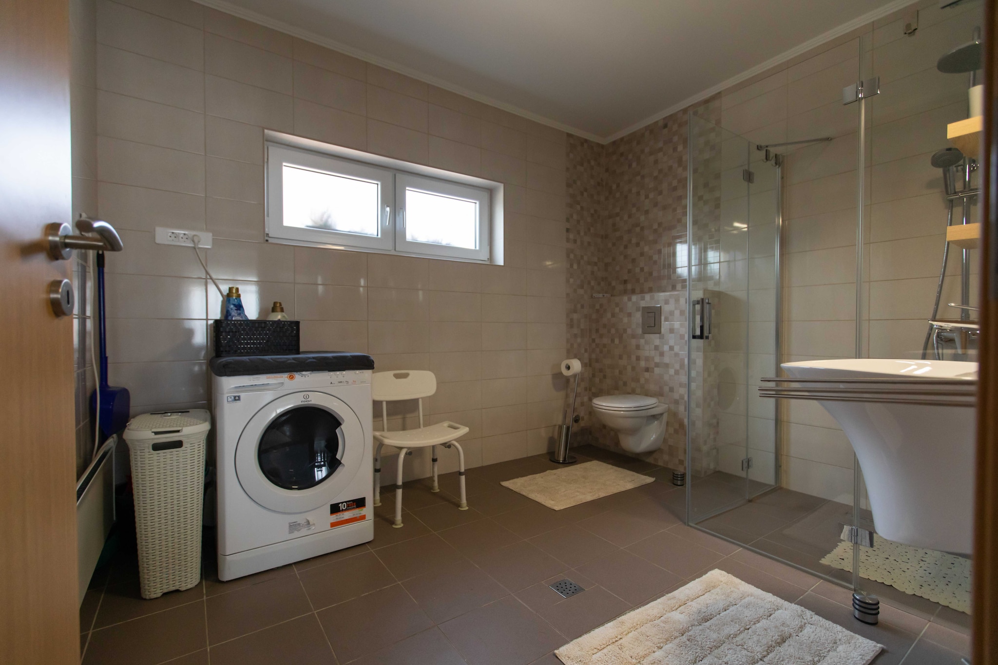 Apartment Slavek- Two Bedroom Apartment With Balcony - Badkamer