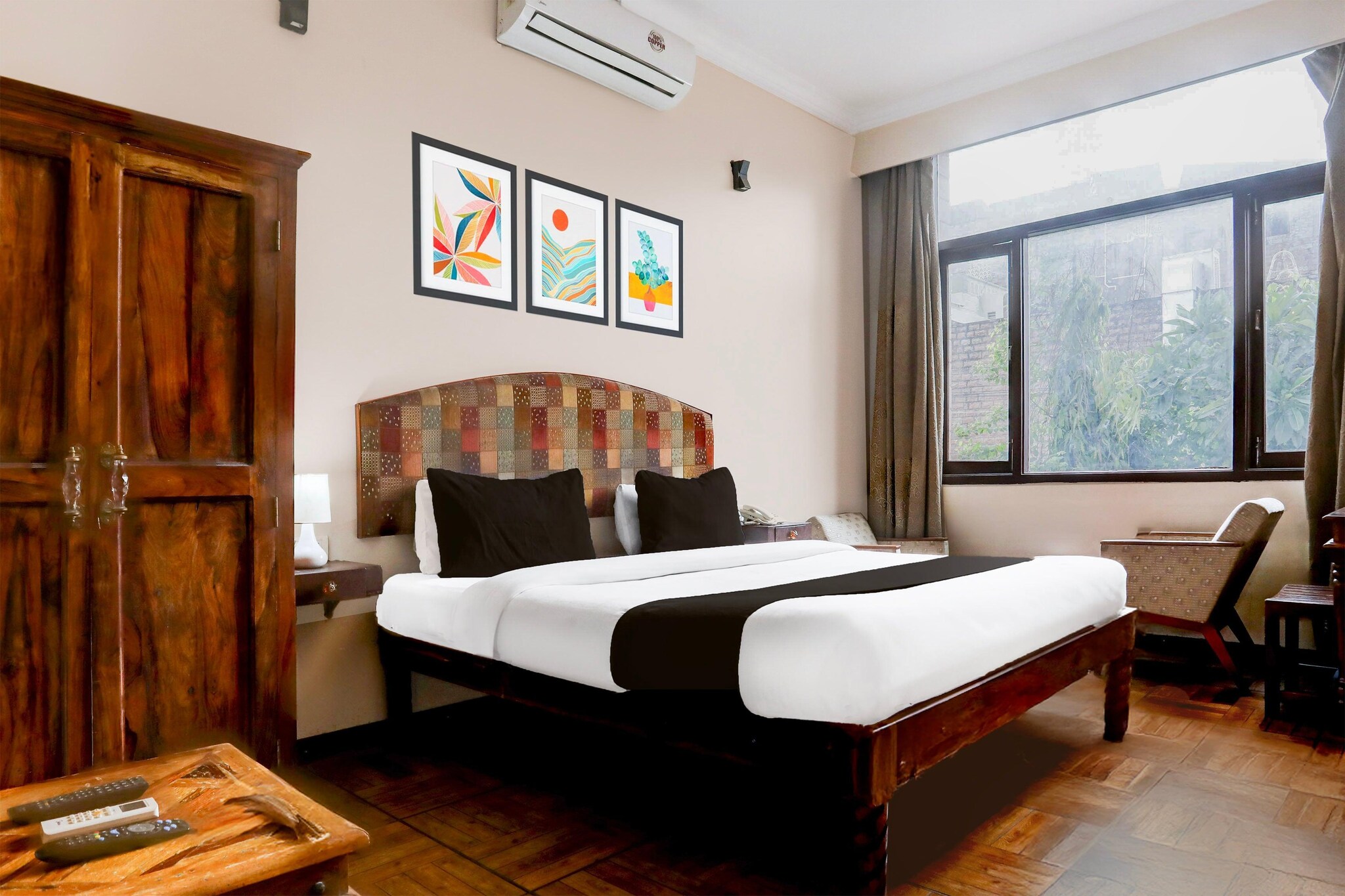 Comfortable Accommodations: Rooms feature air-conditioning, TV, and free WiFi throughout the property. Family rooms and amenities such as a lounge, elevator, and shared kitchen enhance guest comfort. Dining and Leisure: A family-friendly restaurant serves Indian cuisine for lunch and dinner. The bar provides a relaxing space for guests to unwind.

Unmarried couples are warmly welcome at this property.
Guests with local ID proof are warmly welcome.
Early Check-In Policy: A full day’s room rate will be charged for check-ins before 6:00 AM. Complimentary early check-in is available between 6:00 AM and 10:00 AM, subject to room availability.
Check-in is only available to guests aged 18 and above. Please provide a government-issued ID to confirm your age.