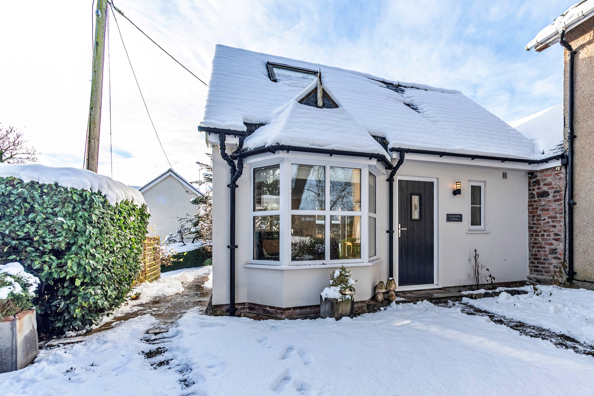 Cedar Tree Cottage - Exterieur winter
