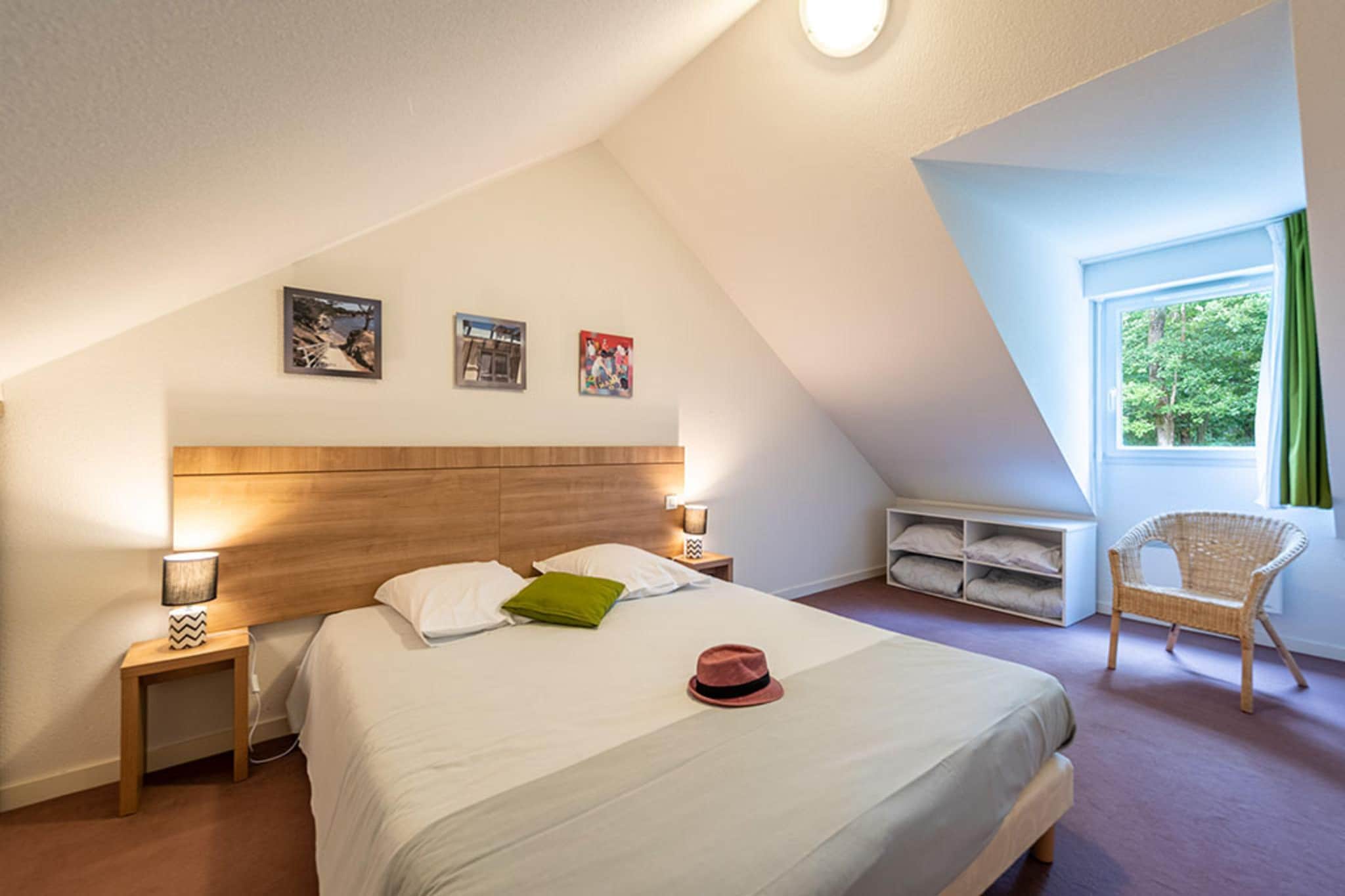 Domaine du Golf de Saumur Comfort 1-Bedroom Cottage Duplex - 4 people - Slaapkamer