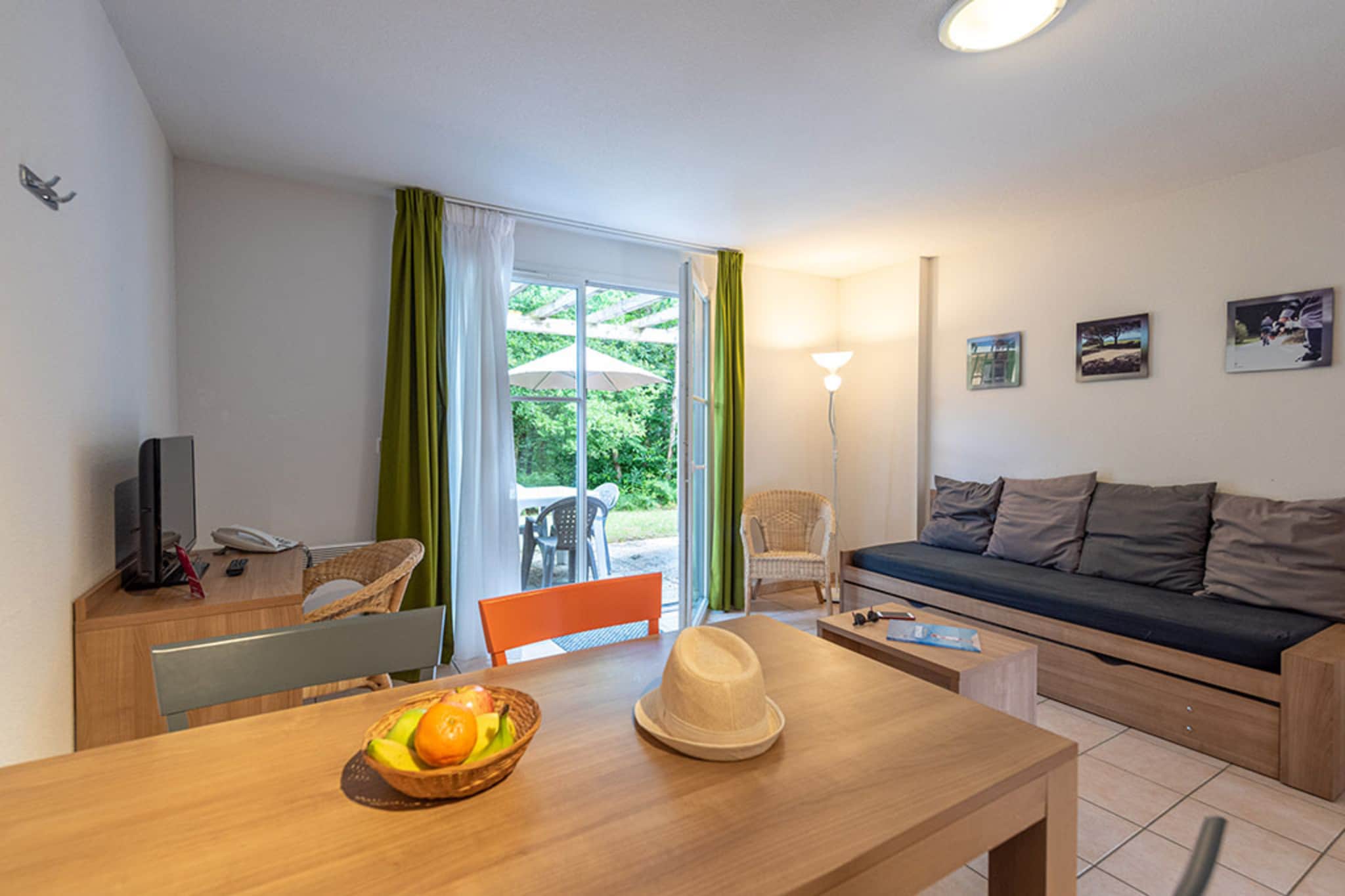 Domaine du Golf de Saumur 1-Bedroom Cottage Duplex - 4 people - Woonkamer