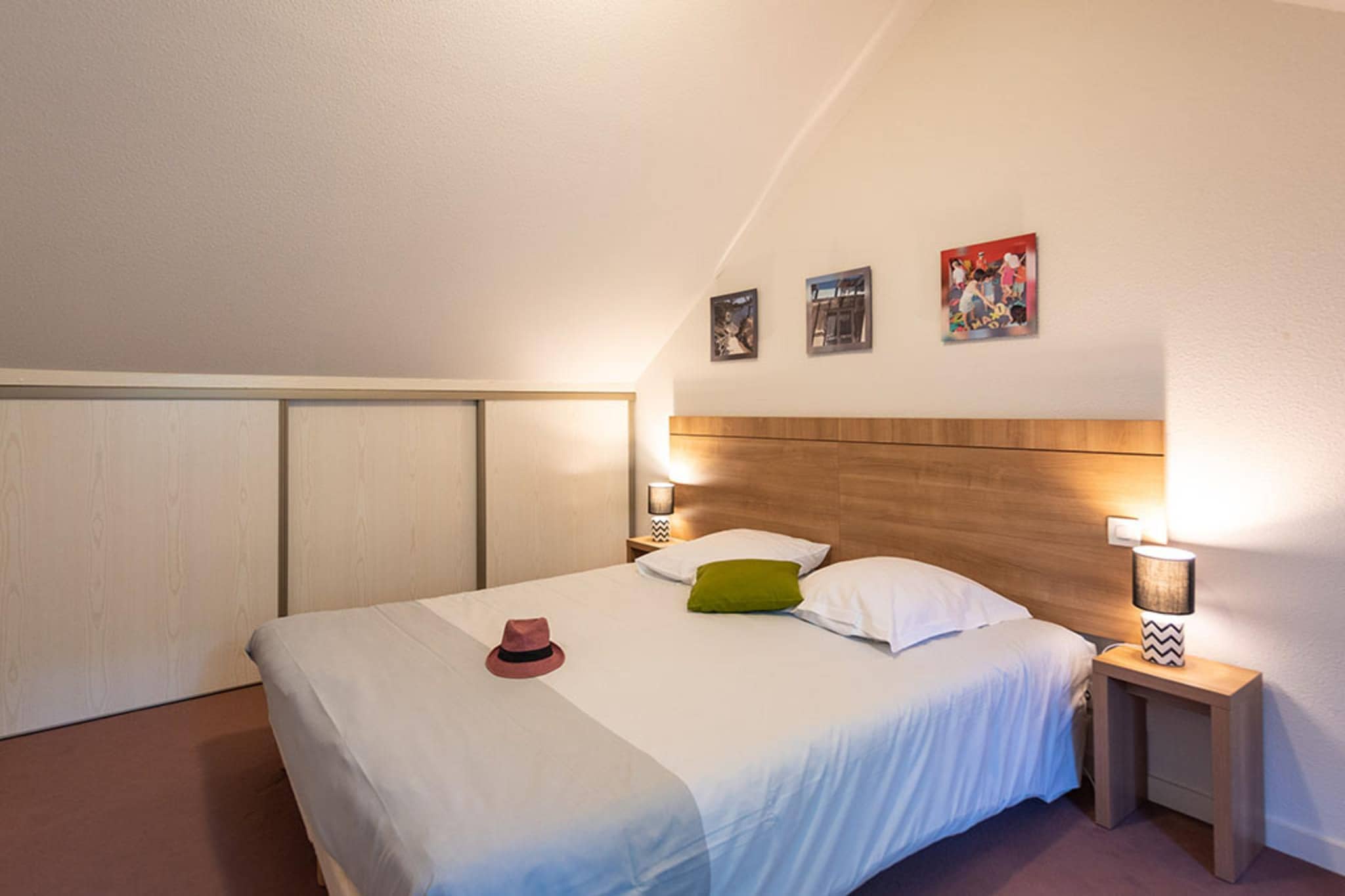 Domaine du Golf de Saumur 1-Bedroom Cottage Duplex - 4 people - Slaapkamer