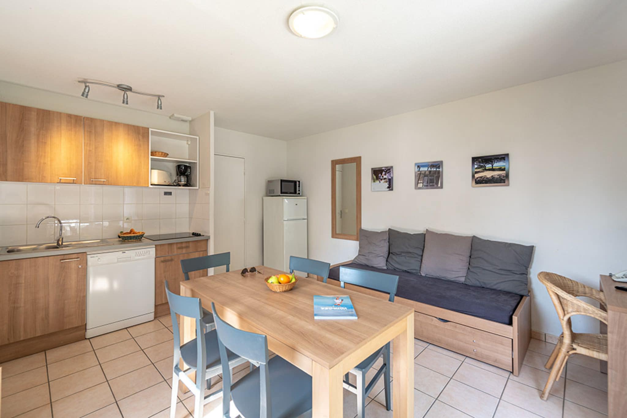 Domaine du Golf de Saumur Comfort 1-Bedroom Cottage - 5 people - Woonkamer