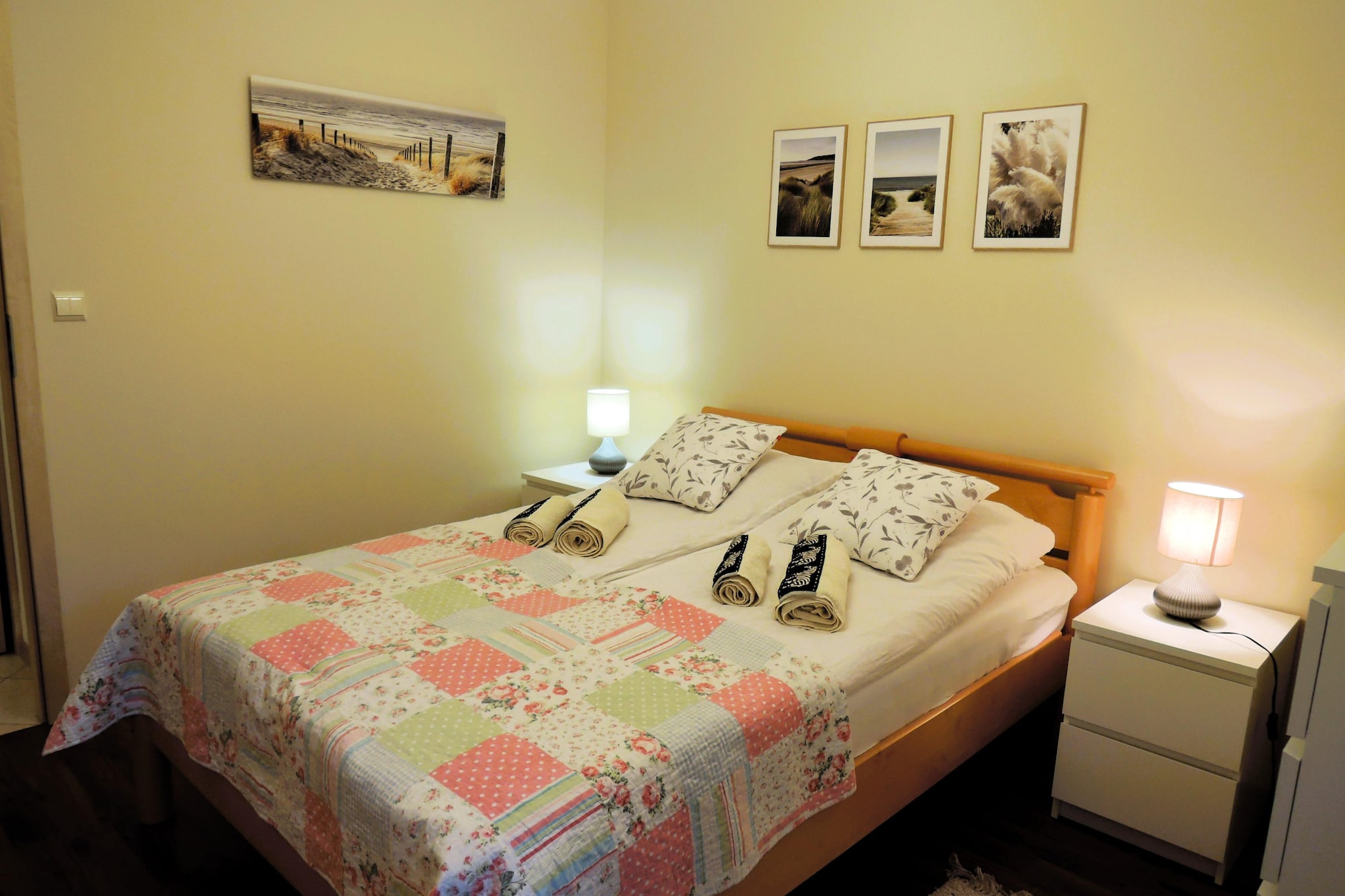 Apartament Paderewskiego 24 Świnoujście-Slaapkamer