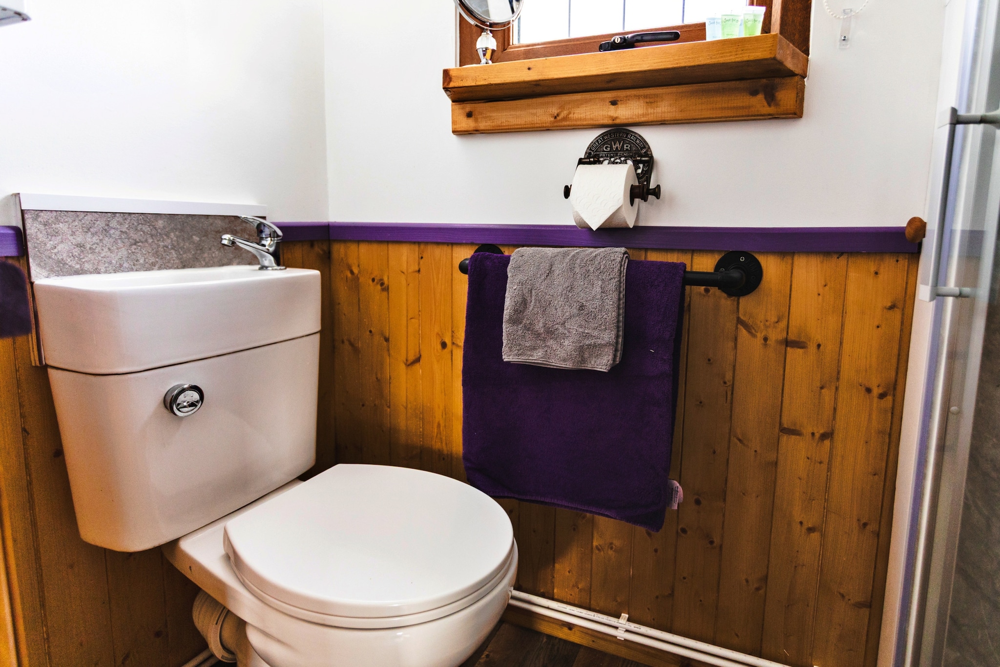 Weardale Shepherd's Hut - Badkamer