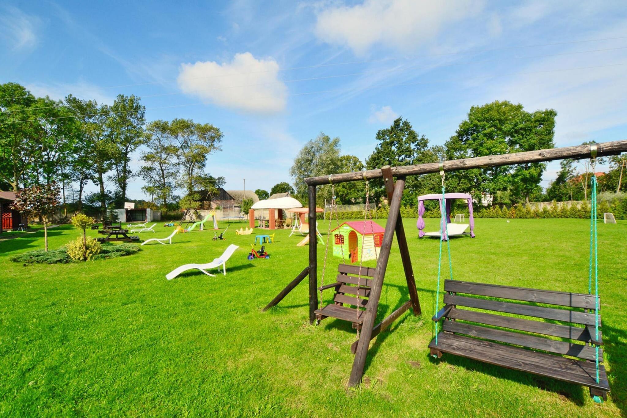 	Domki parterowe TYP A Łącko-Tuinen zomer