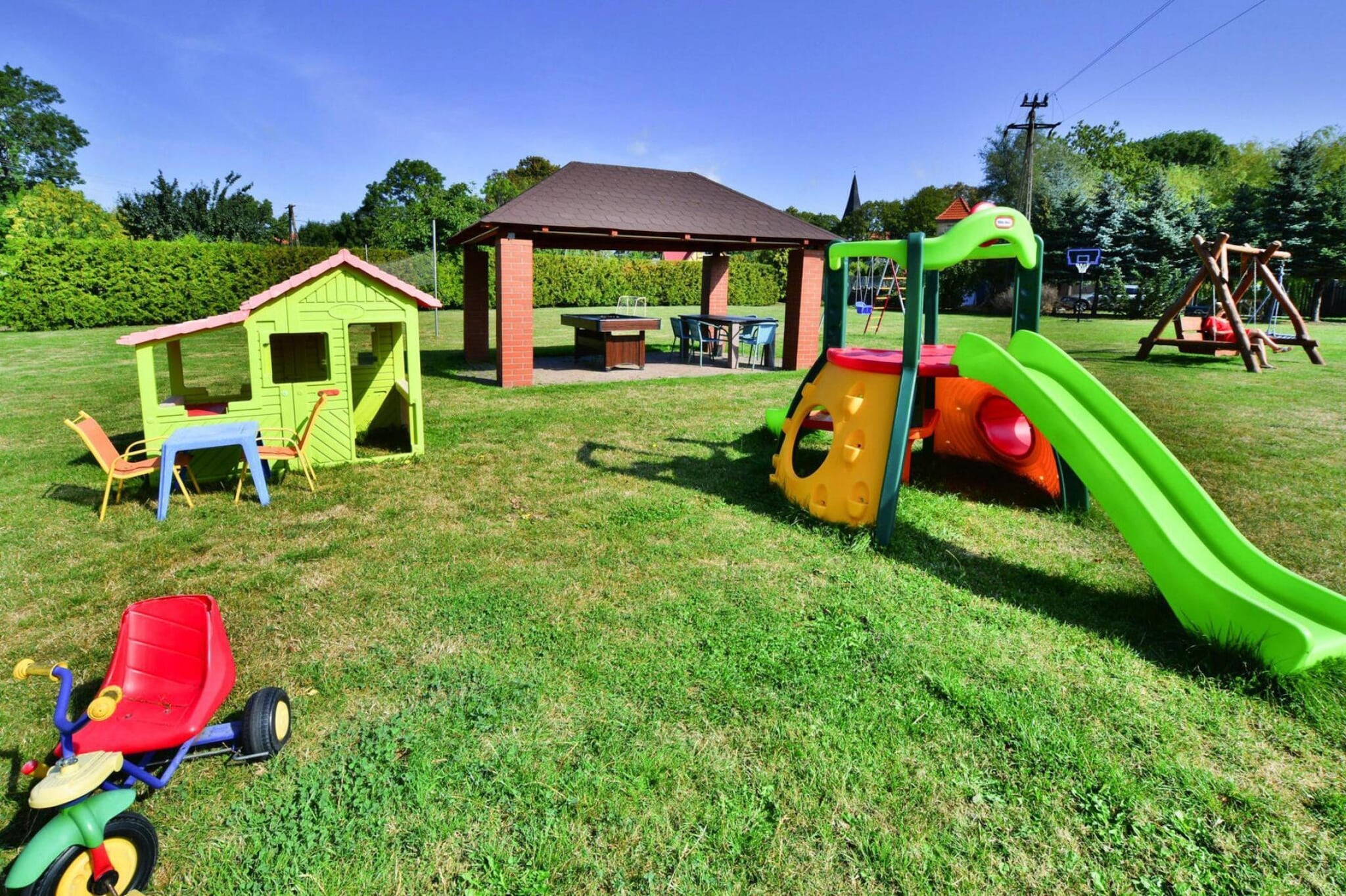 	Domki parterowe TYP A Łącko-Tuinen zomer