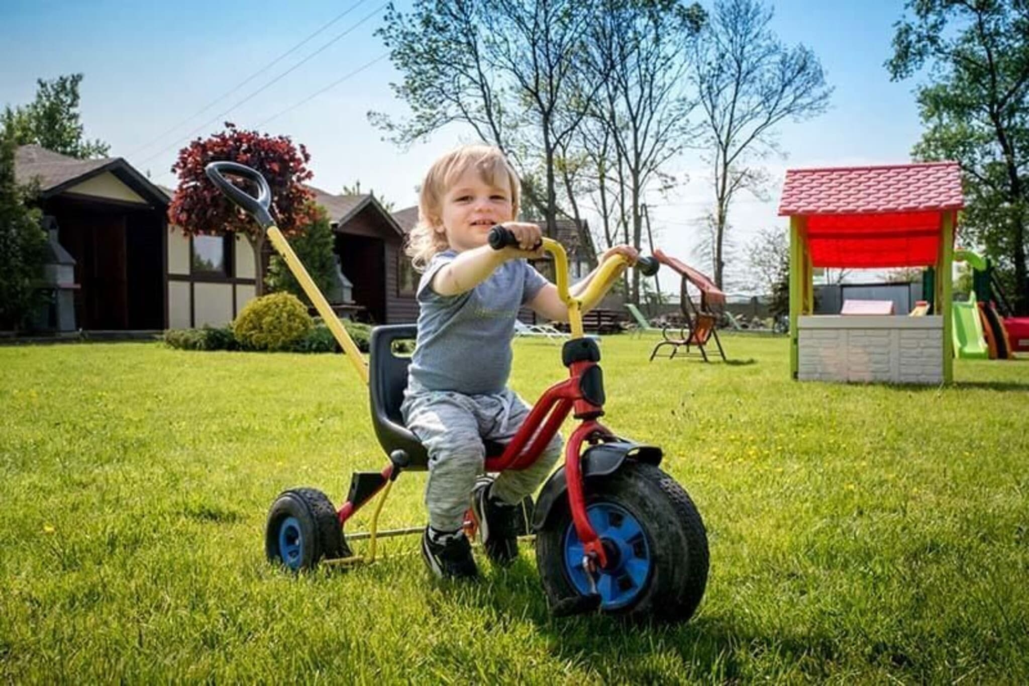 	Domki parterowe TYP A Łącko-Tuinen zomer
