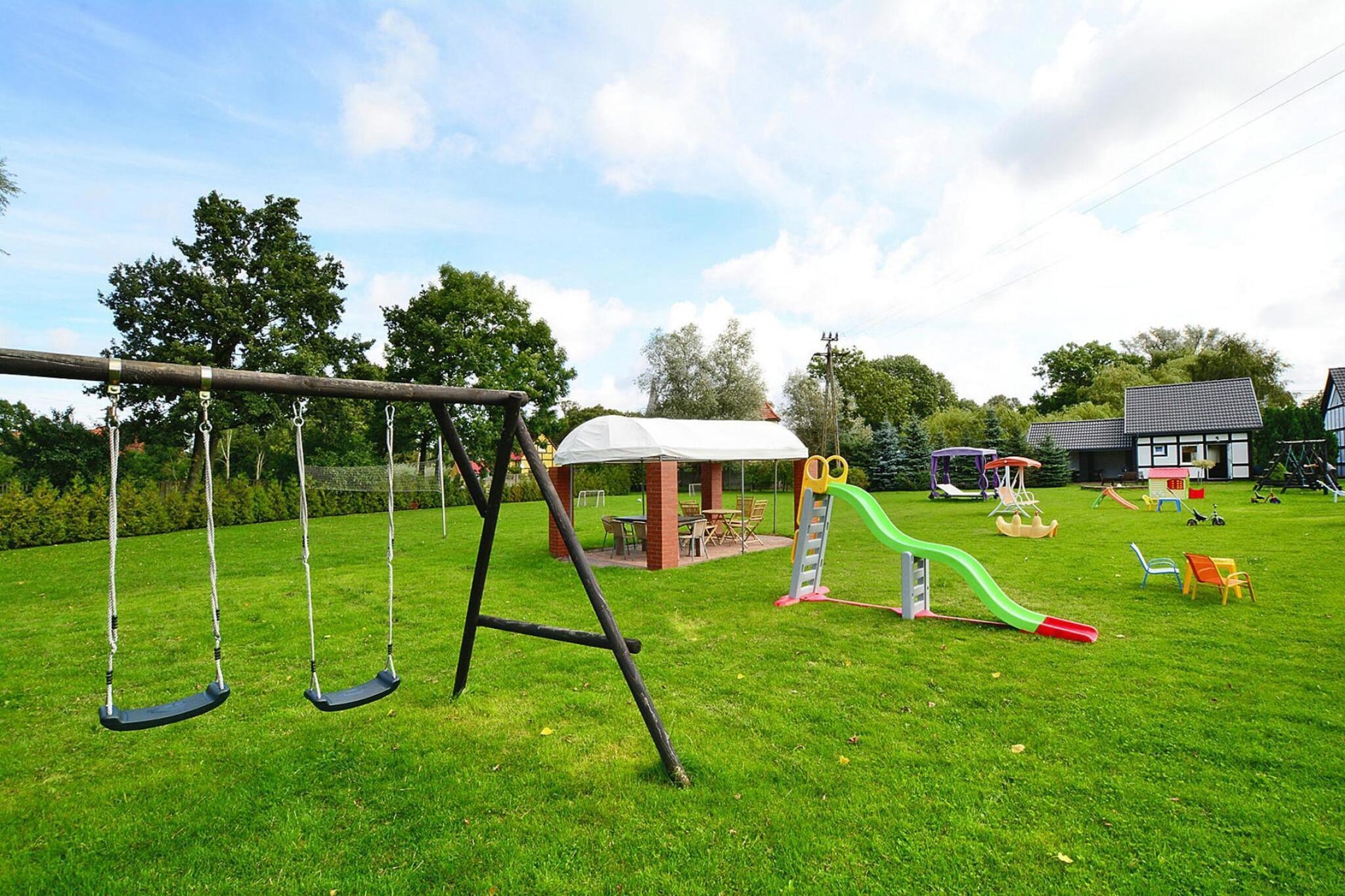 	Domki parterowe TYP A Łącko-Tuinen zomer