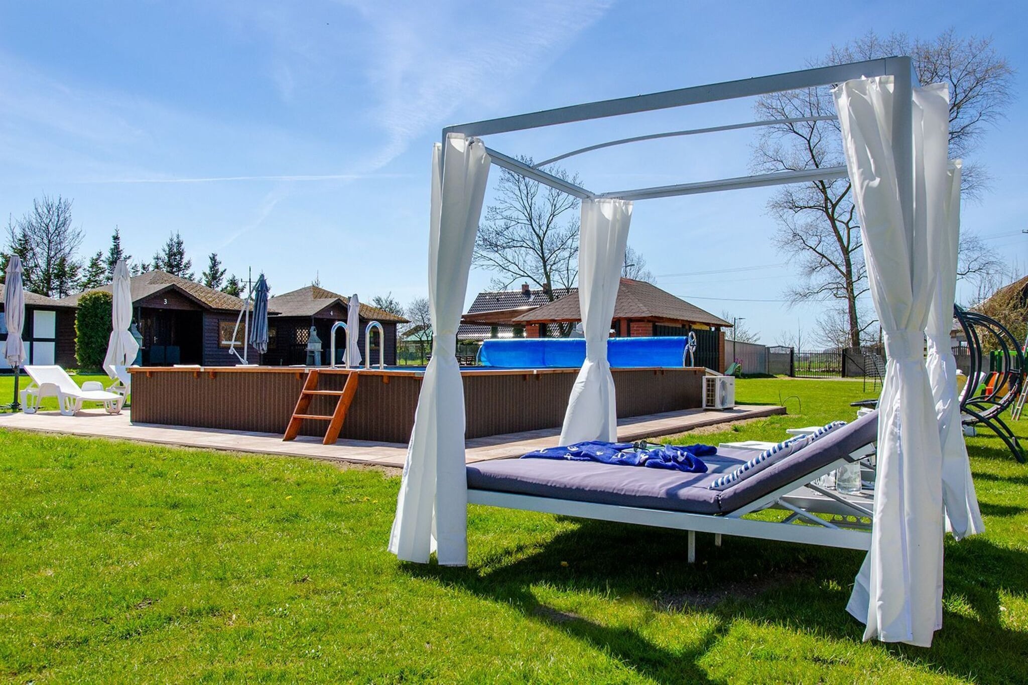 	Domki parterowe TYP A Łącko-Tuinen zomer