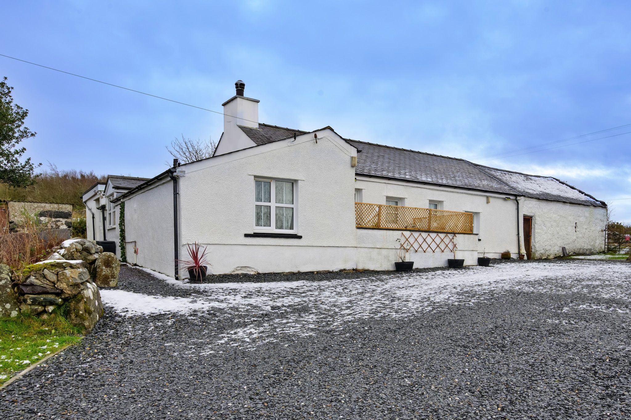 Merddyn Cottage - Extérieur hiver