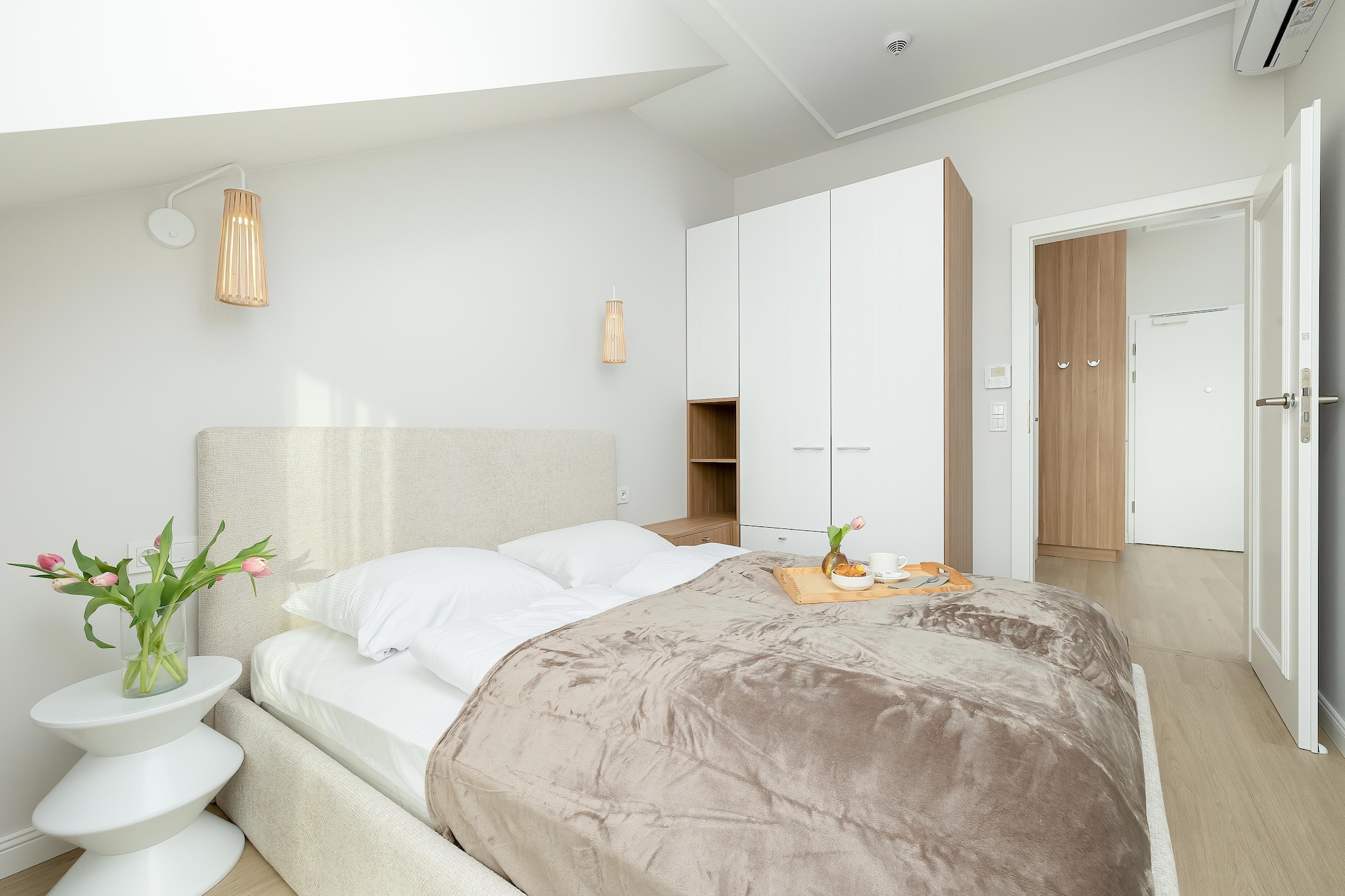 Apartament Szczecińska 3/B210 Niechorze-Slaapkamer