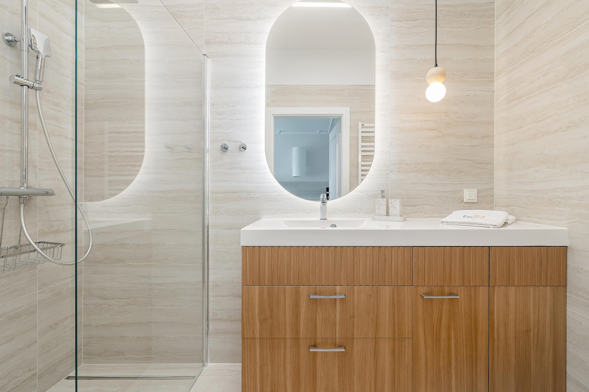 Apartament Szczecińska 3/B210 Niechorze-Badkamer