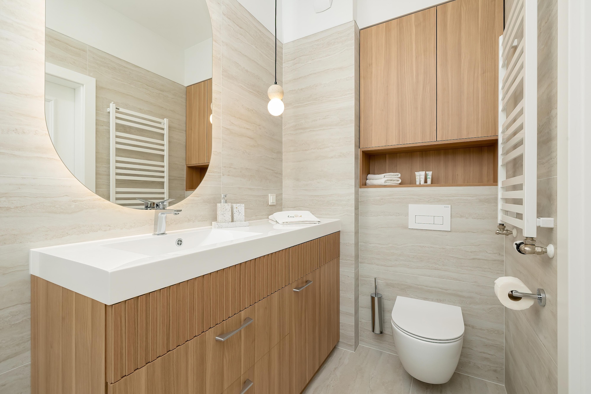 Apartament Szczecińska 3/B210 Niechorze-Badkamer