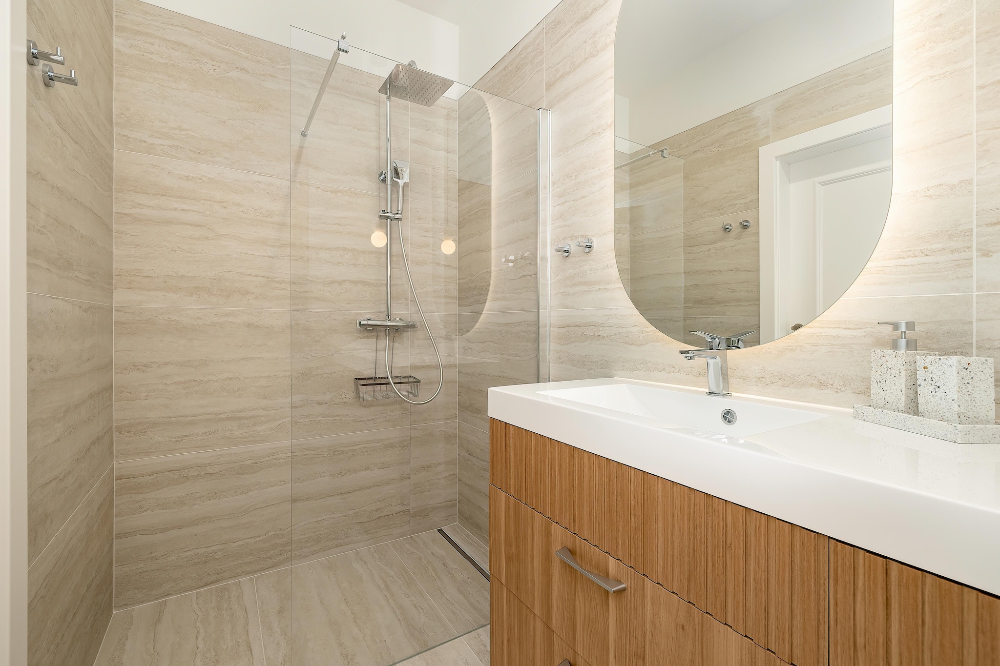 Apartament Szczecińska 3/B210 Niechorze-Badkamer