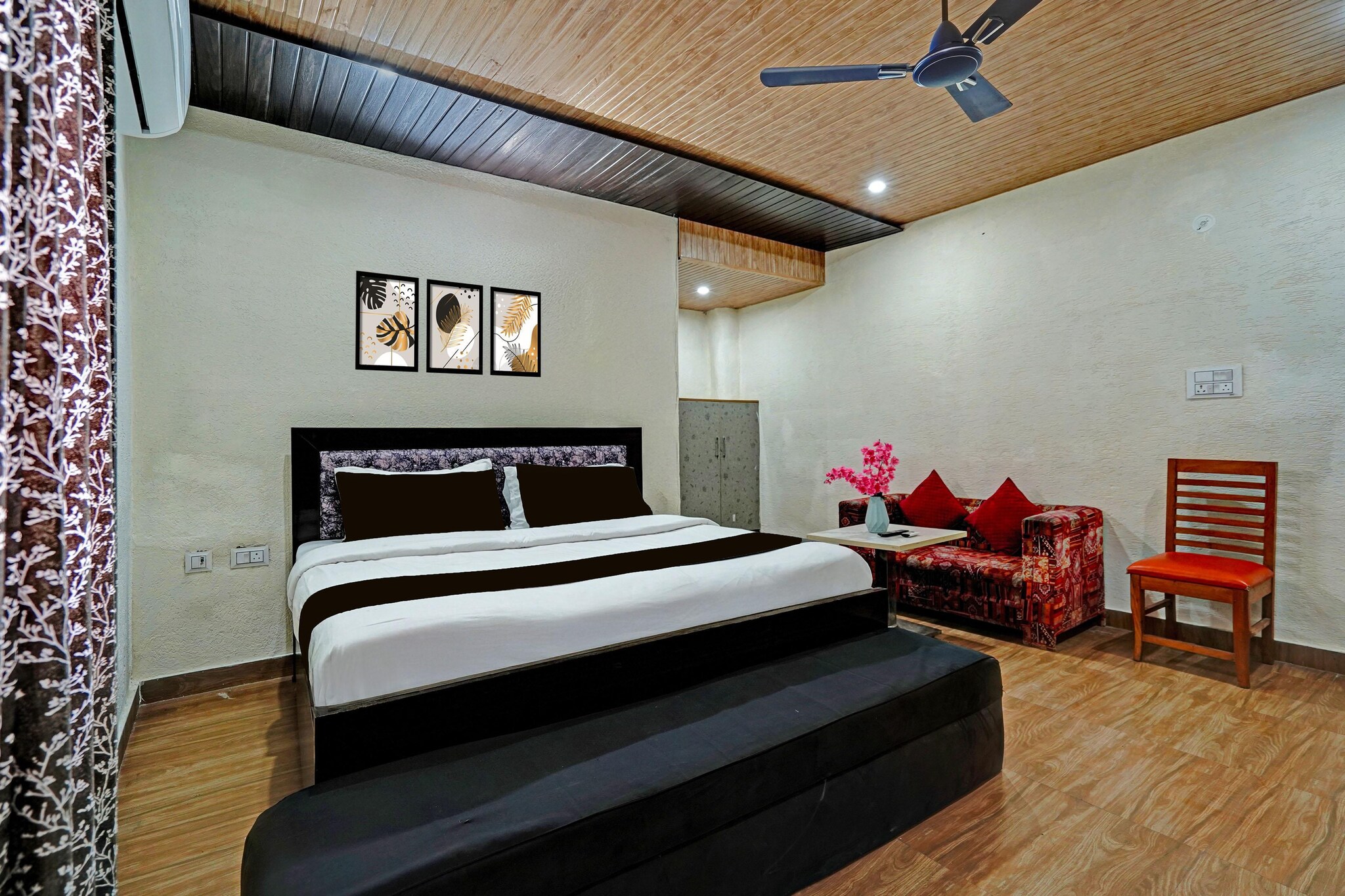 Enjoy a comfortable and hassle-free experience at our thoughtfully designed property. Each room is equipped with modern amenities, cozy bedding, and elegant decor to make you feel right at home. Located conveniently with easy access to public transport and major attractions, it's perfect for both business and leisure travelers. Cleanliness and guest comfort are our top priorities, and our team is available 24/7 to assist you throughout your stay.
Unmarried couples are warmly welcome at this property.
Guests with local ID proof are warmly welcome.
Foreign guests are welcome and allowed to stay at this property without any restrictions
Early Check-In Policy: A full day’s room rate will be charged for check-ins before 6:00 AM. Complimentary early check-in is available between 6:00 AM and 10:00 AM, subject to room availability.
Check-in is only available to guests aged 18 and above. Please provide a government-issued ID to confirm your age.