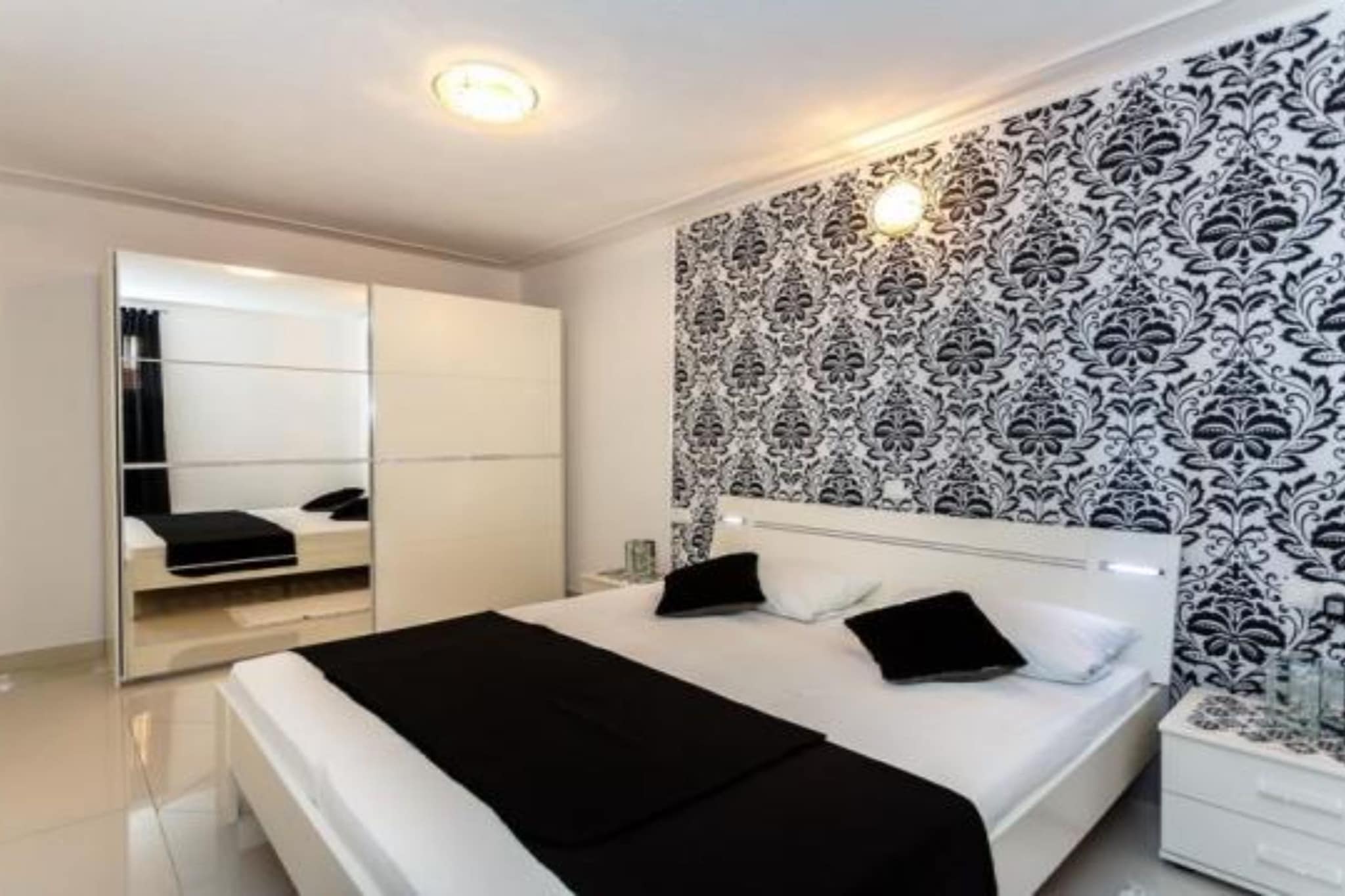 Family Apartmani Sara Malinska - Two bedroom apartment (Intimo)  53050 - Bedroom
