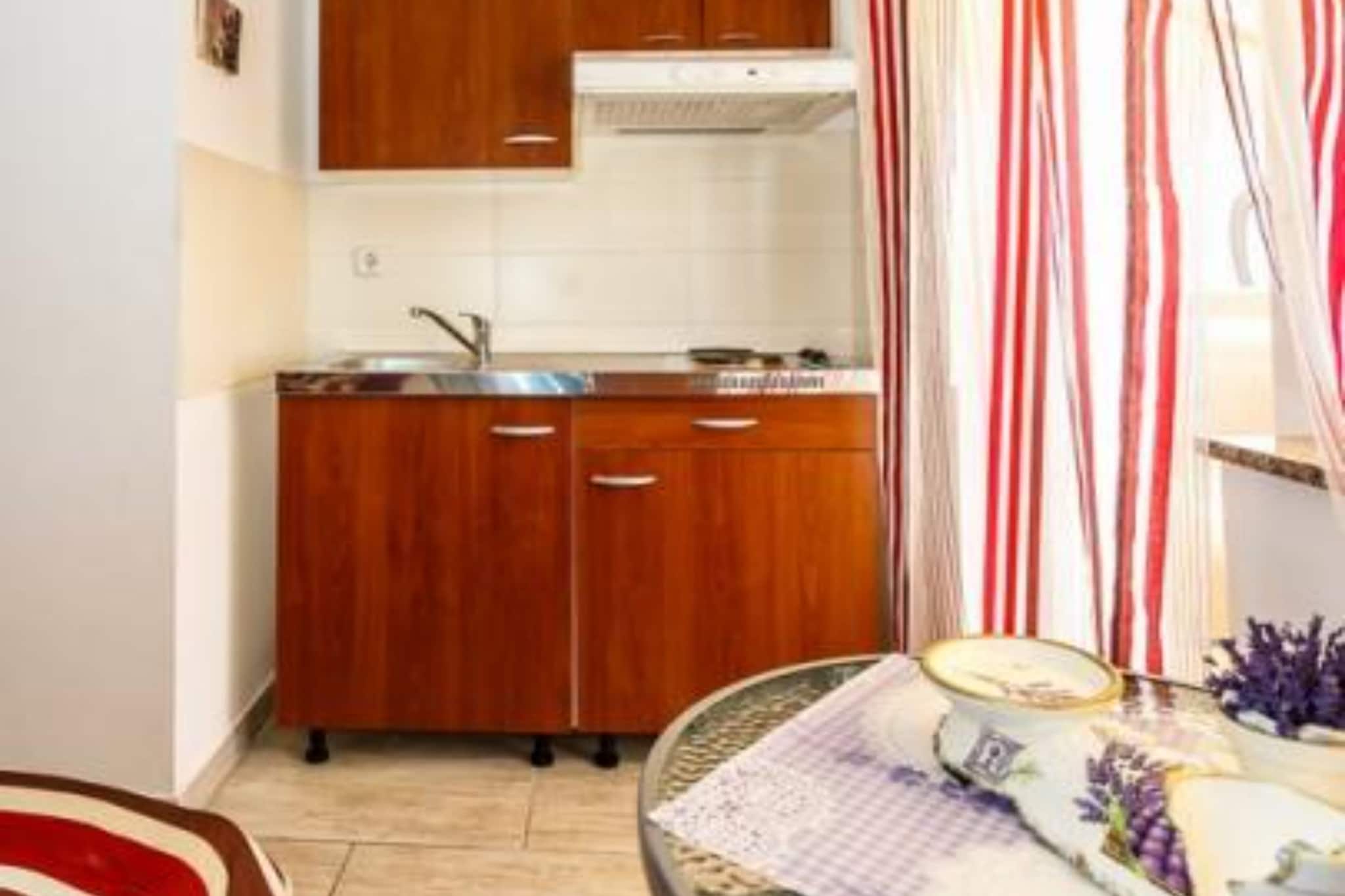Family Apartmani Sara Malinska - Studio Apartment AS4  53045 - Buitenlucht