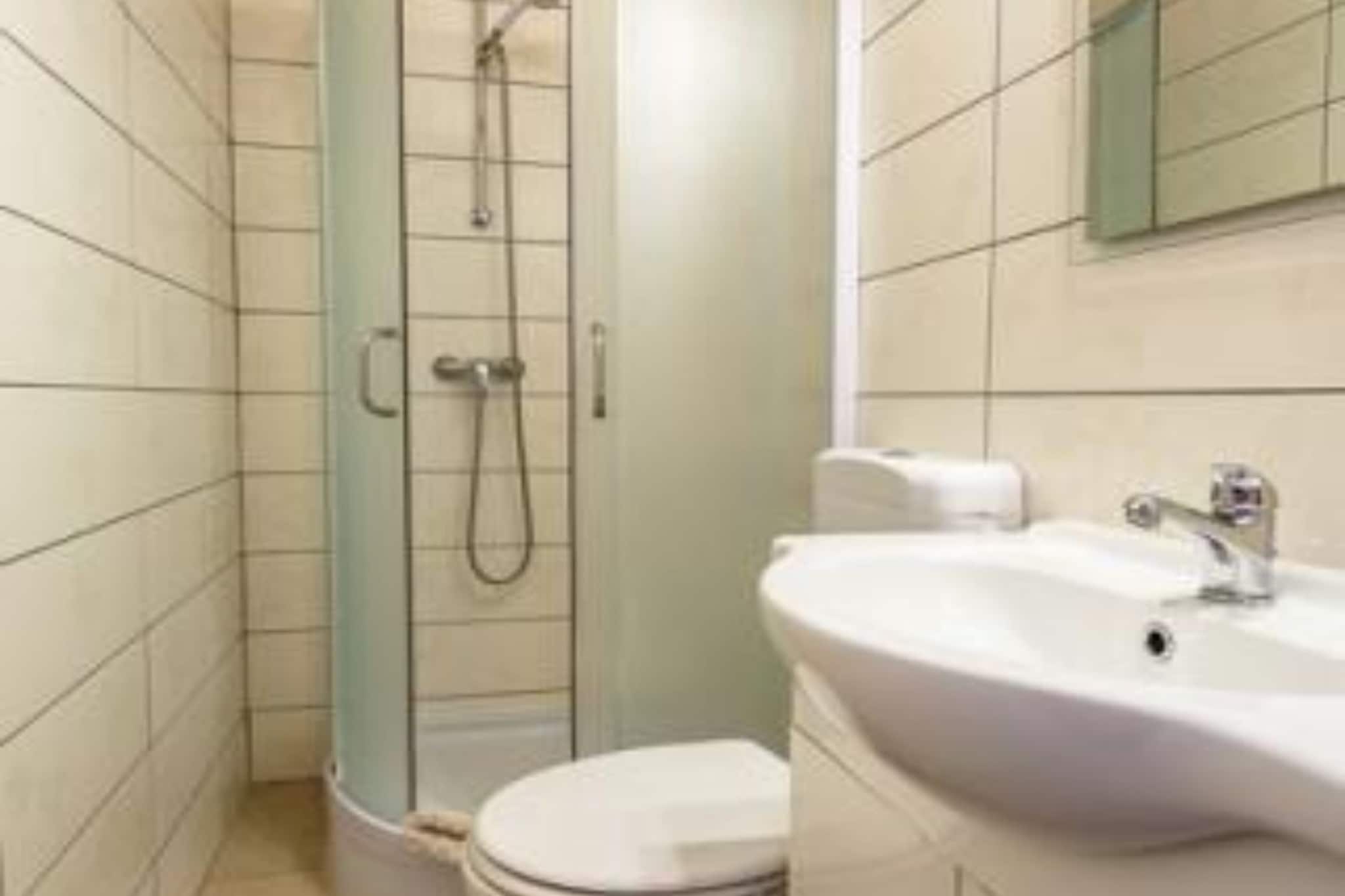 Family Apartmani Sara Malinska -  Double Room S2   53049 - Badkamer