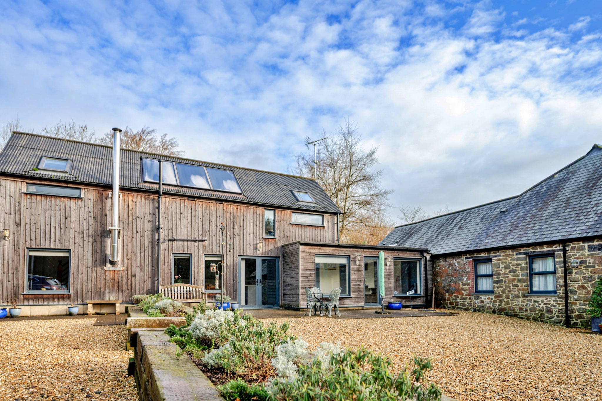 The Woodshed - Buitenkant zomer