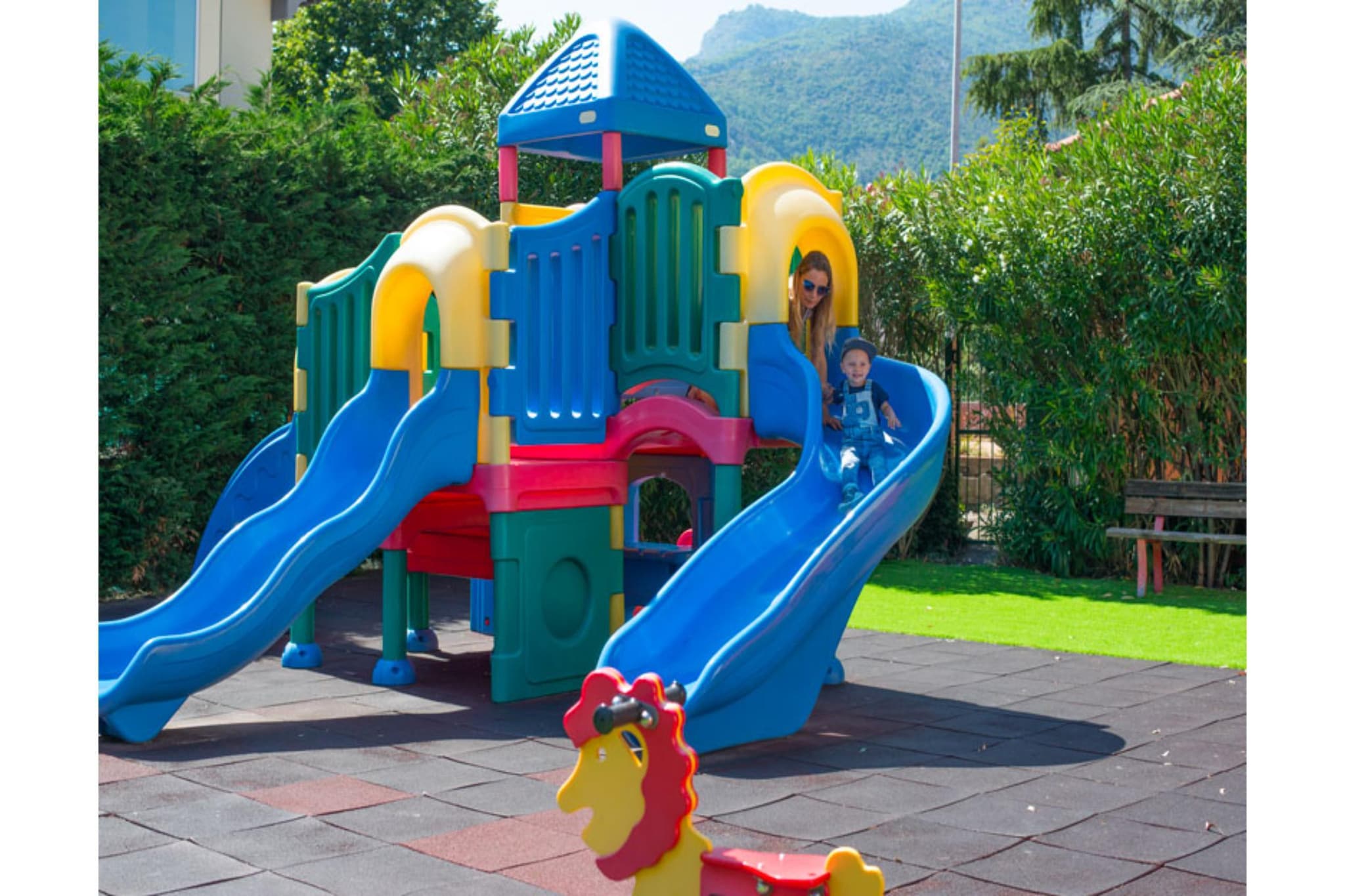 Residence Loano - TWO-ROOM APARTMENT 4 PAX BALCONY B4B-Park facilities