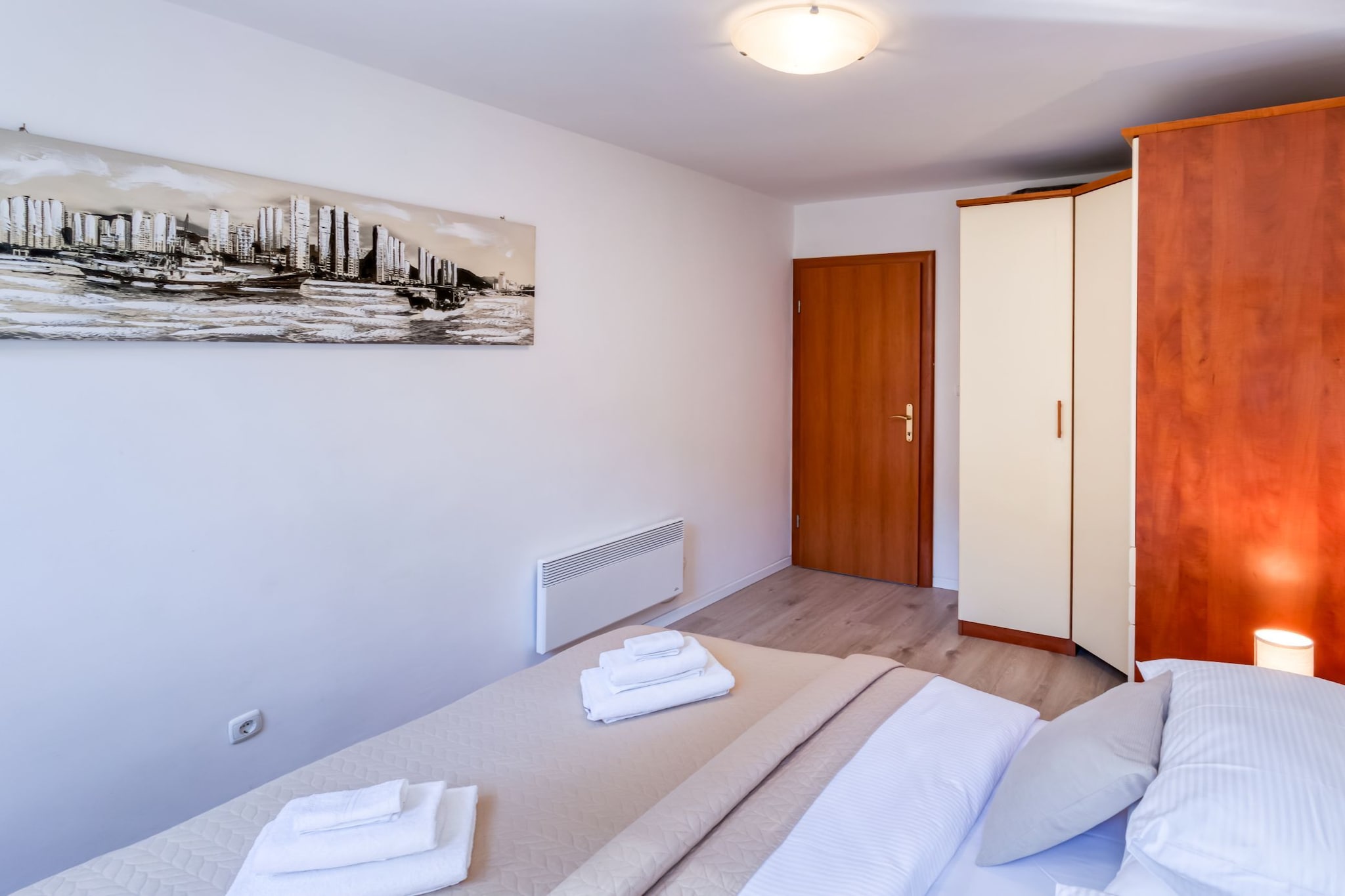 Apartment Promenada - OneBedroom Apartment with parking - Slaapkamer