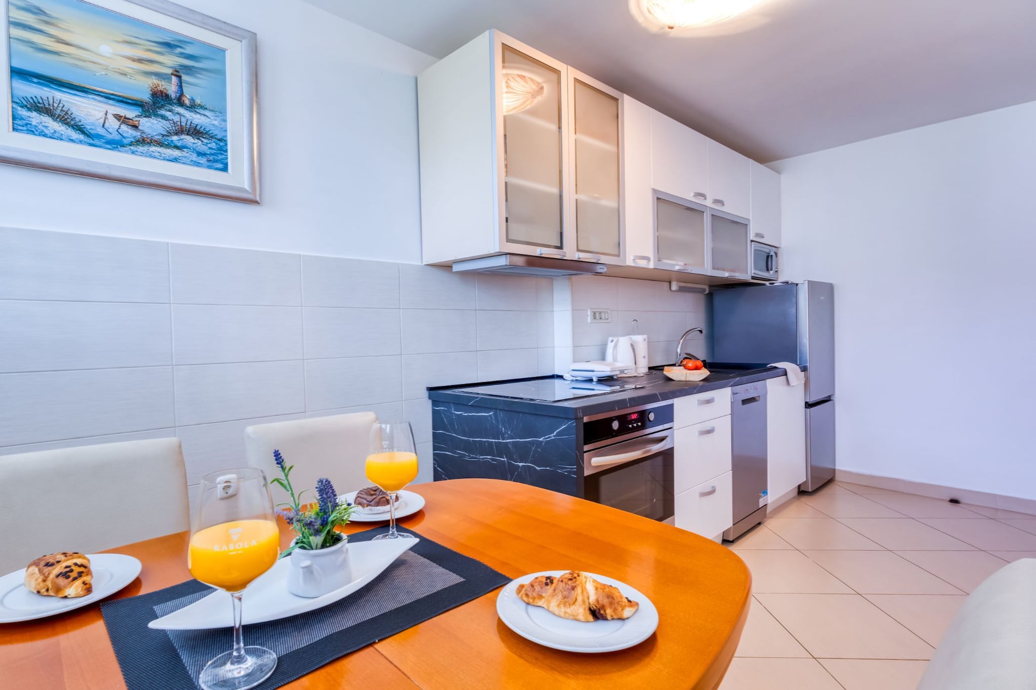 Apartment Promenada - OneBedroom Apartment with parking - Eetkamer