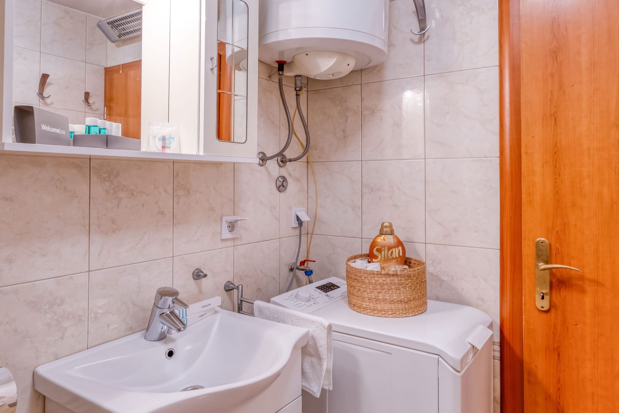 Apartment Promenada - OneBedroom Apartment with parking - Badkamer